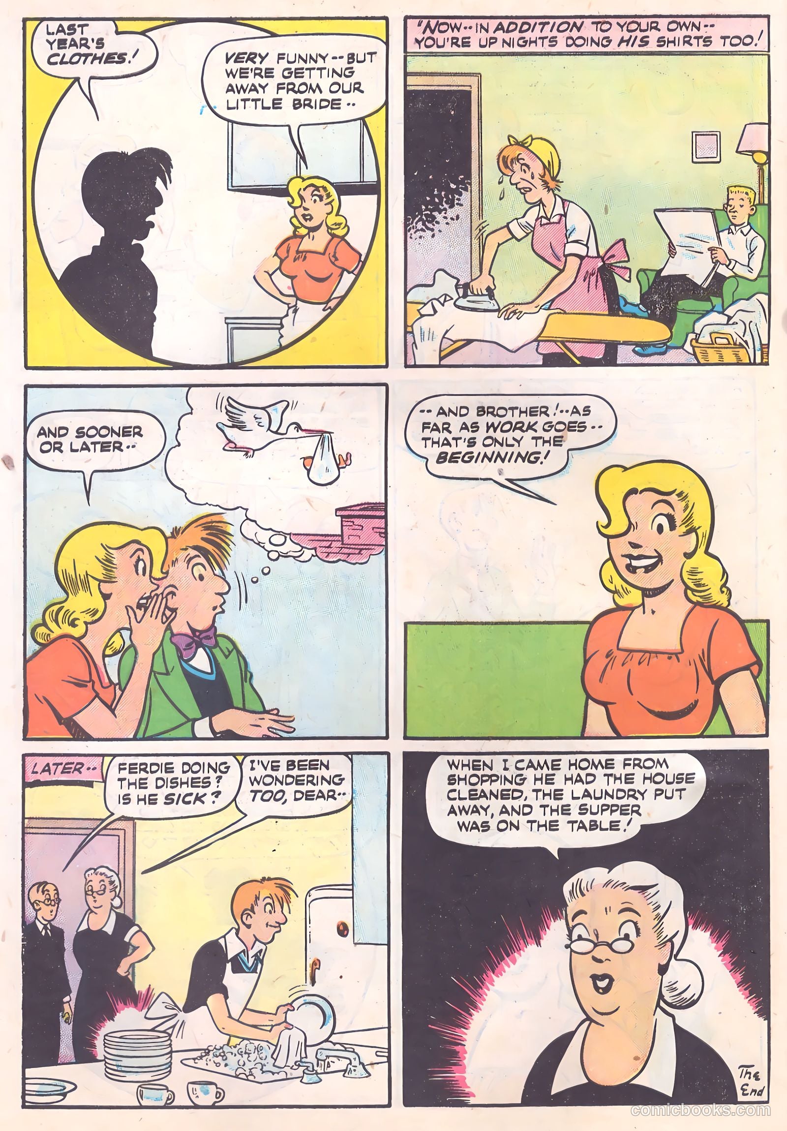 Suzie Comics #75 (1950) — page 44 of 52