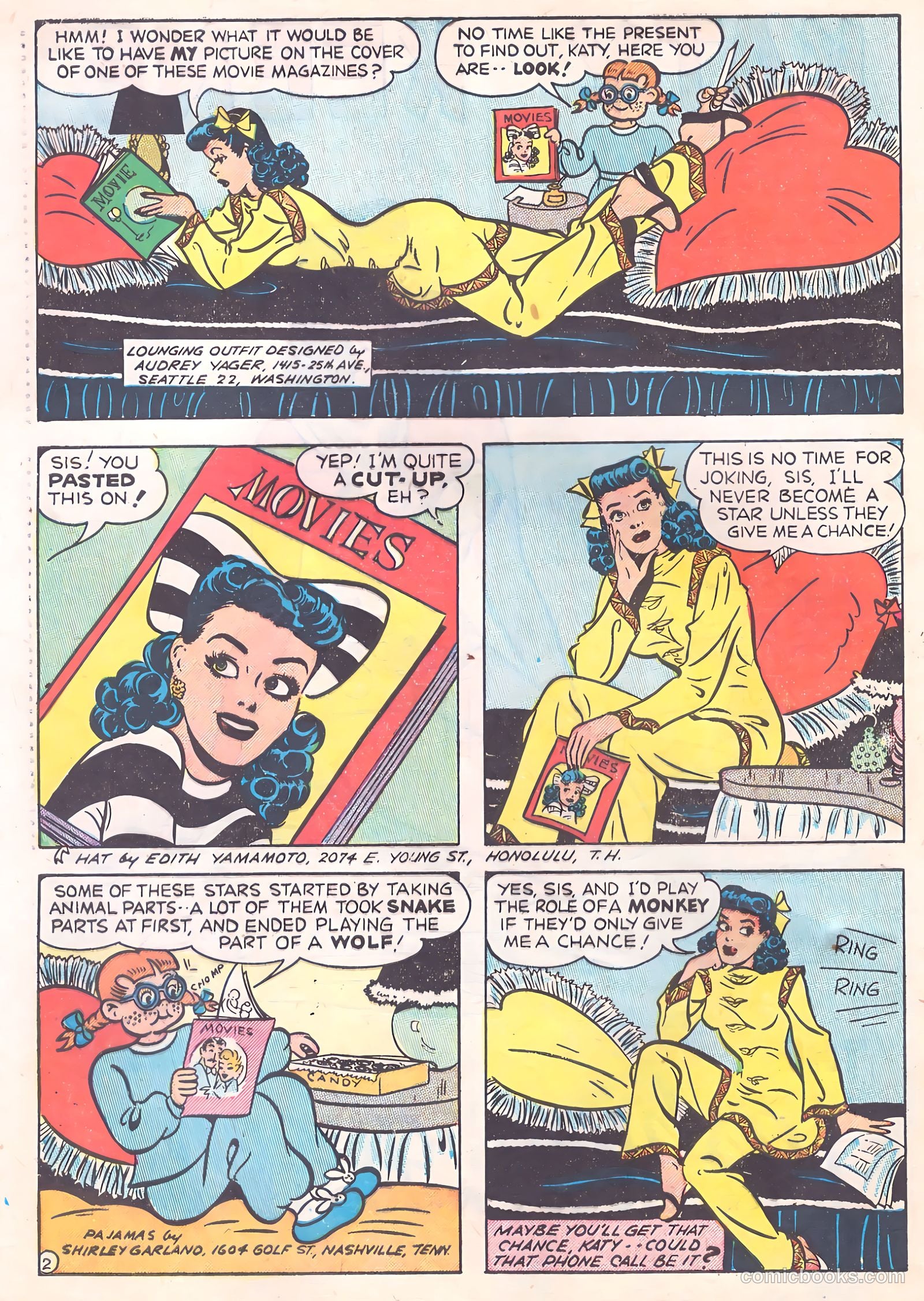 Suzie Comics #75 (1950) — page 46 of 52
