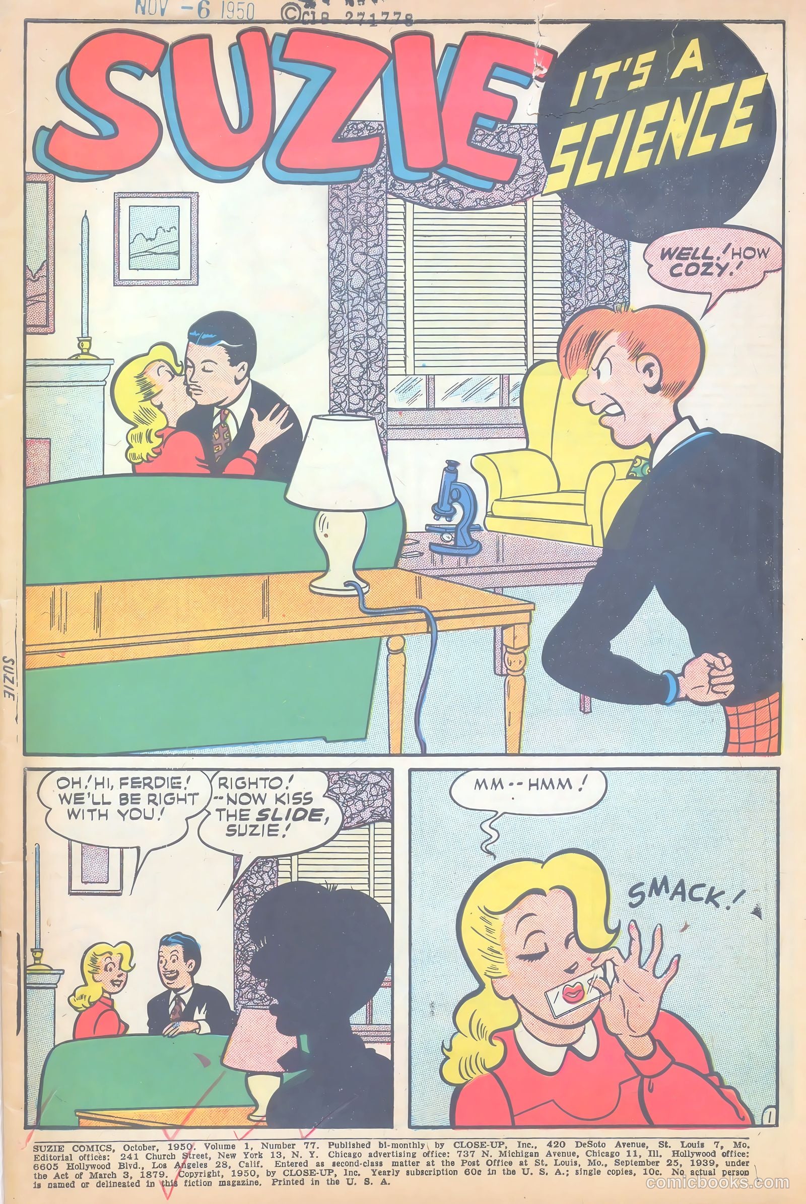 Suzie Comics #77 (1950) — page 3 of 52