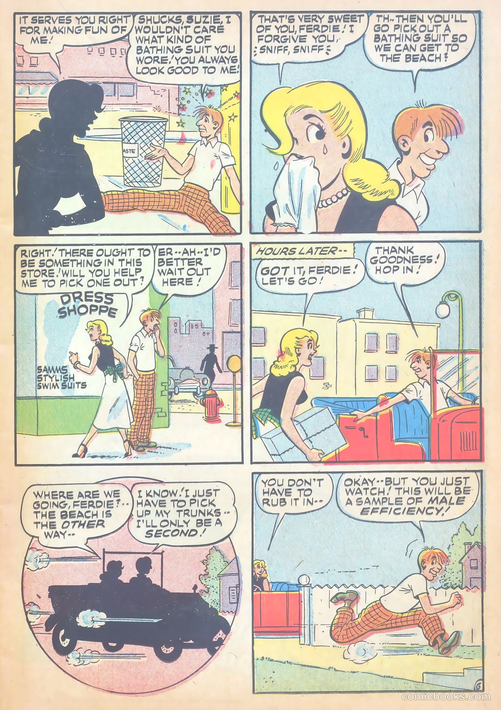 Suzie Comics #77 (1950) — page 17 of 52