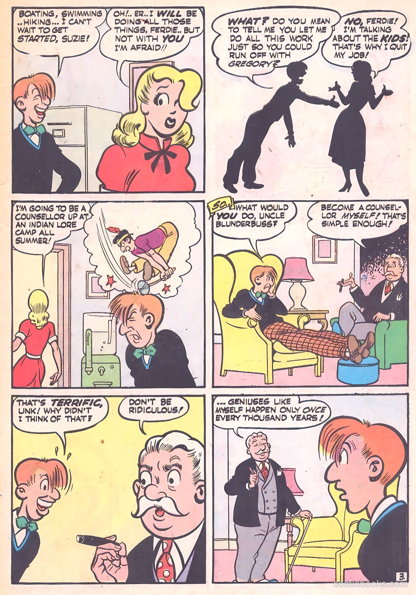 Suzie Comics #78 (1950) — page 5 of 52