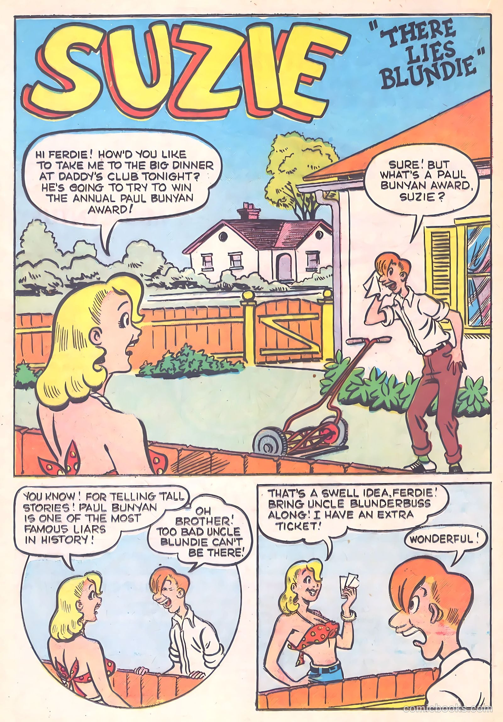 Suzie Comics #78 (1950) — page 20 of 52