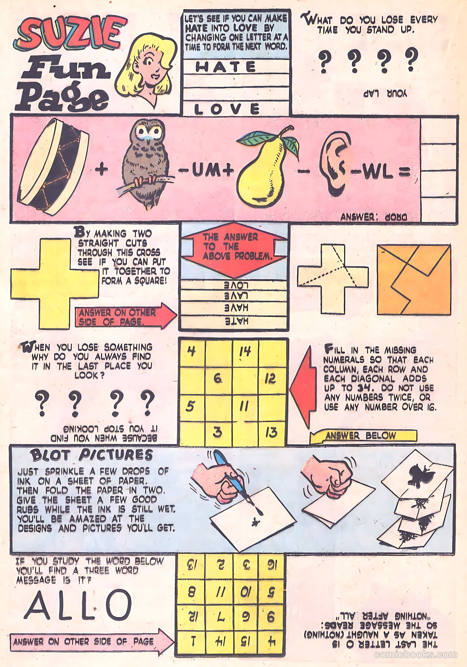 Suzie Comics #78 (1950) — page 32 of 52