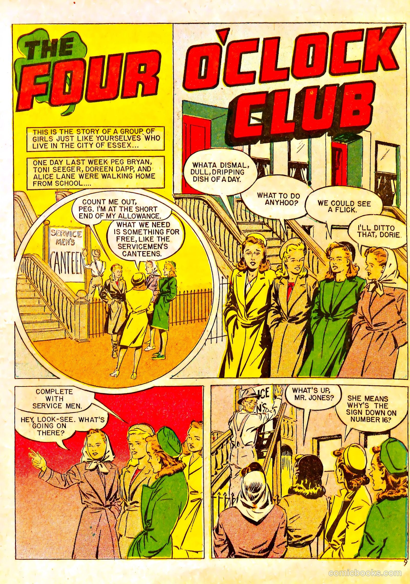 Sweet Sixteen #1 (1946) — page 9 of 51