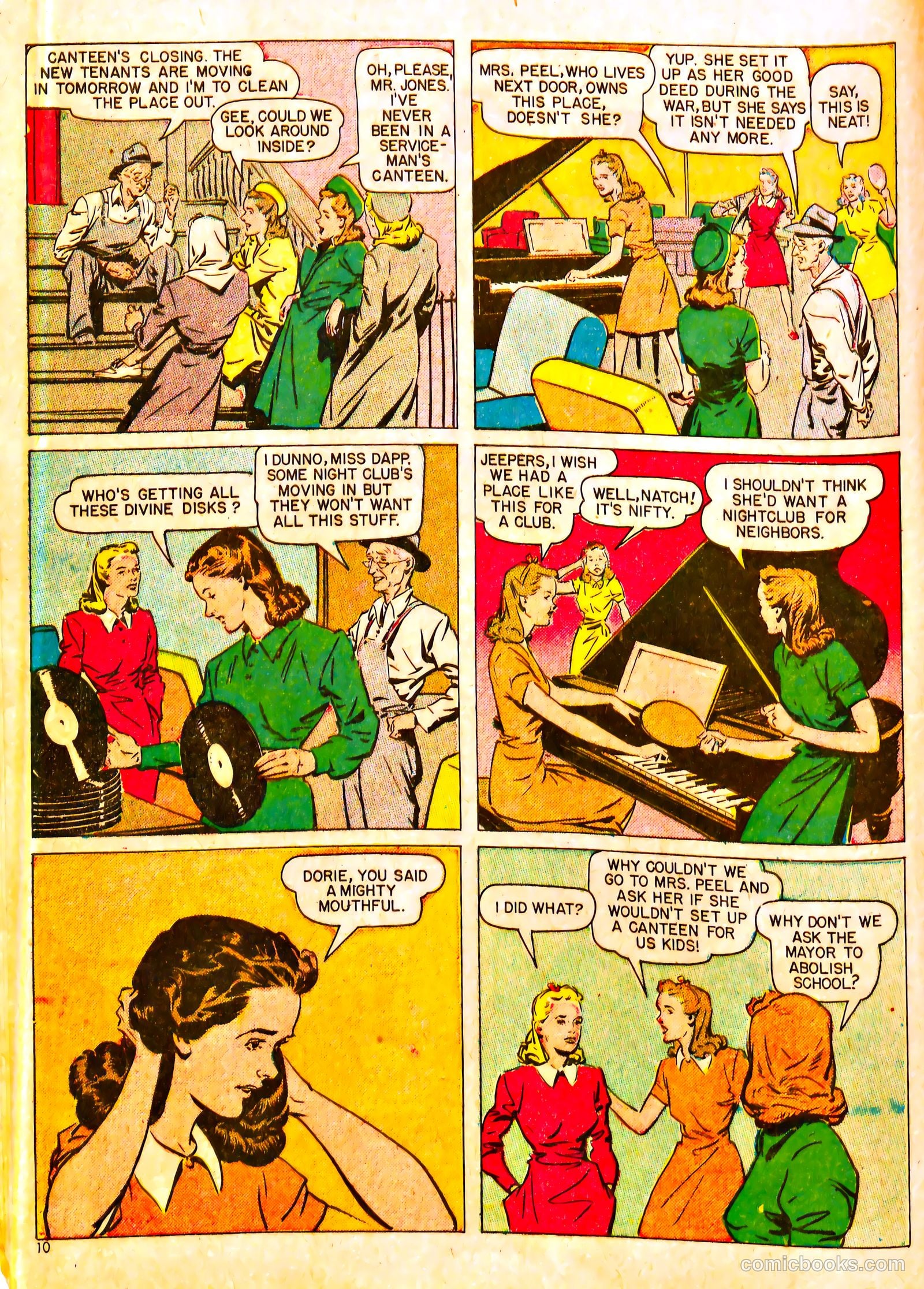 Sweet Sixteen #1 (1946) — page 10 of 51