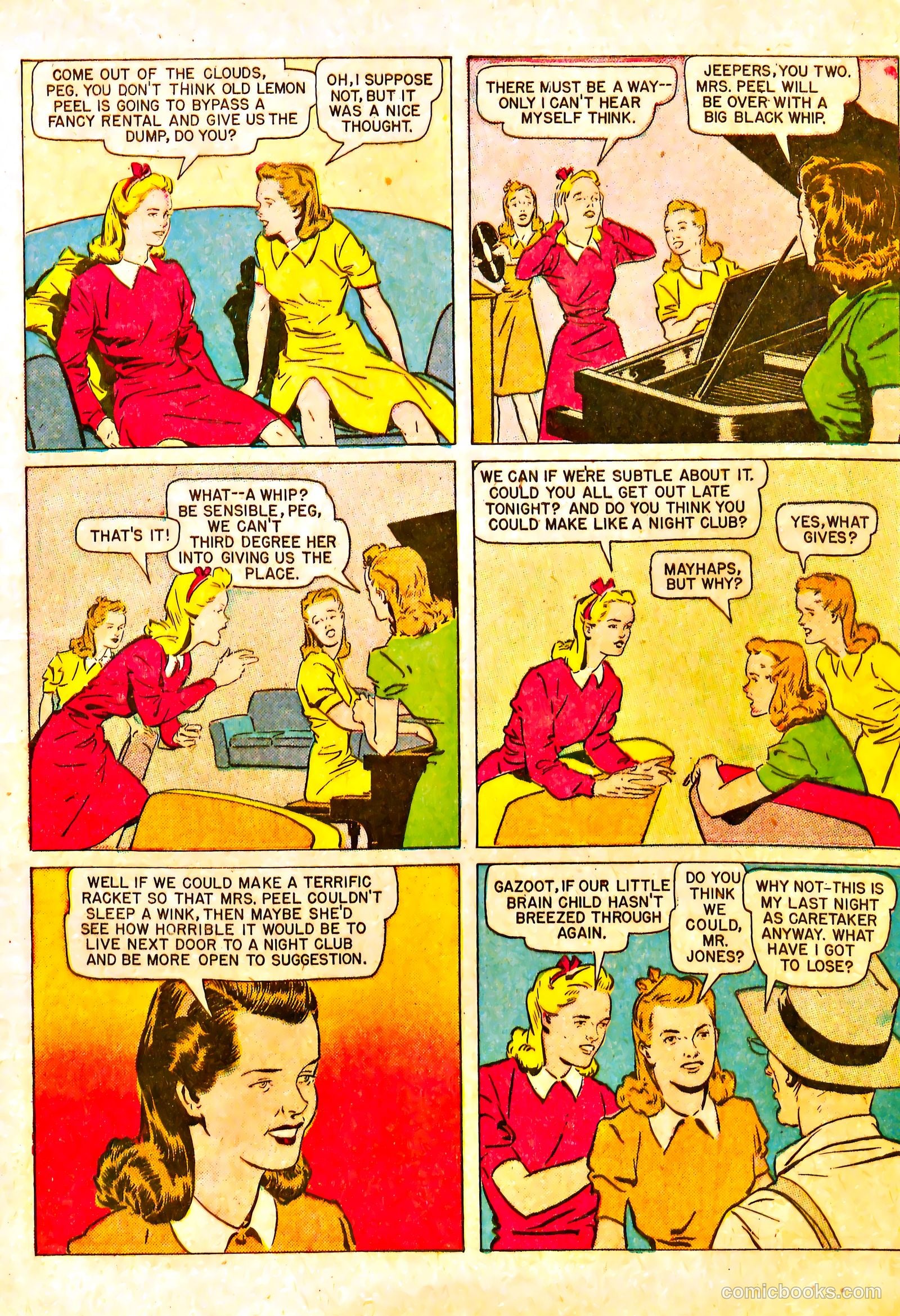 Sweet Sixteen #1 (1946) — page 11 of 51