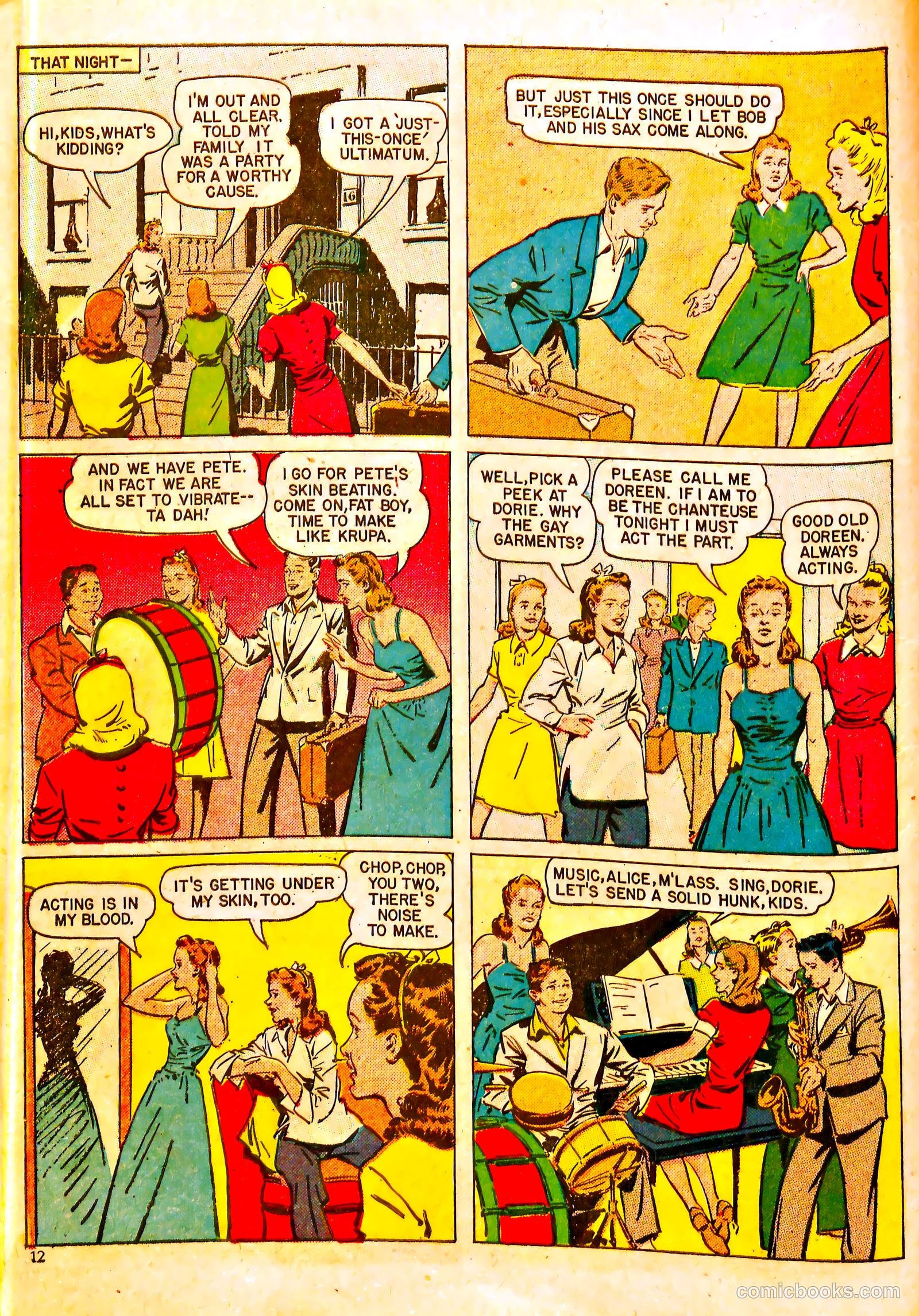 Sweet Sixteen #1 (1946) — page 12 of 51