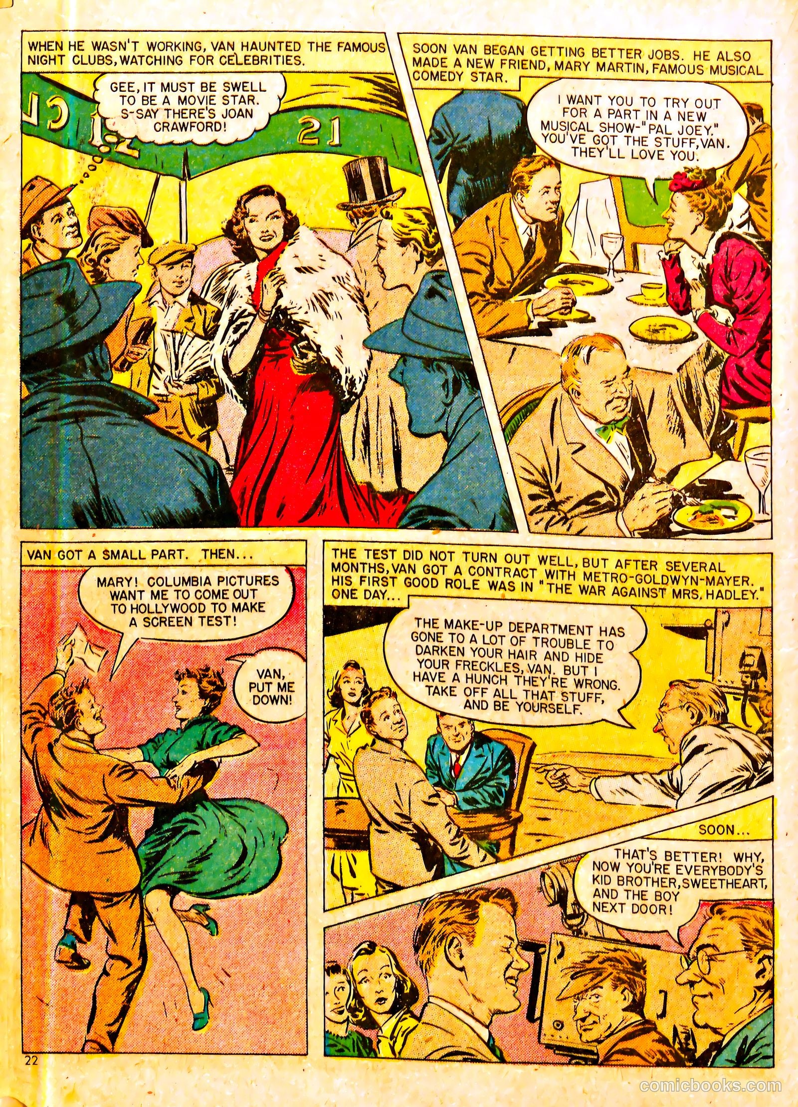Sweet Sixteen #1 (1946) — page 22 of 51
