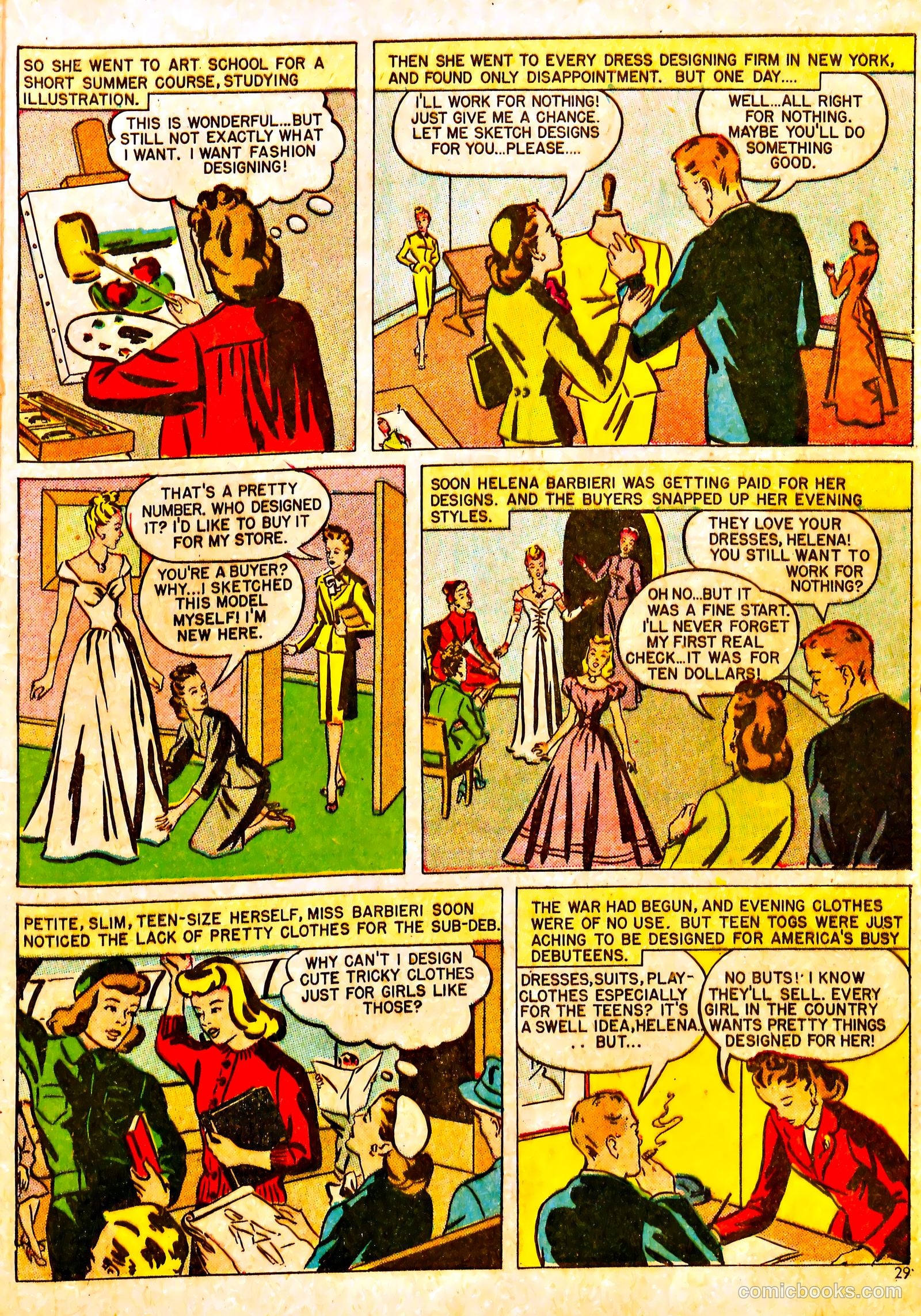 Sweet Sixteen #1 (1946) — page 28 of 51