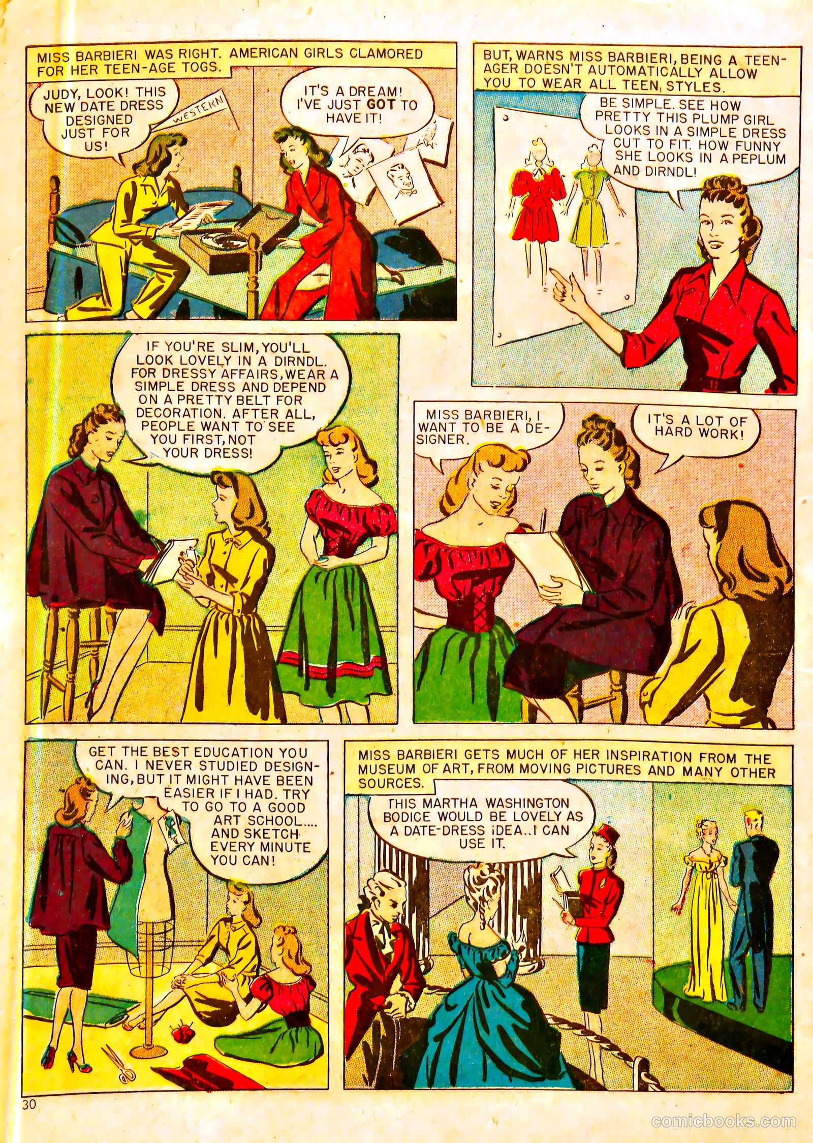 Sweet Sixteen #1 (1946) — page 29 of 51