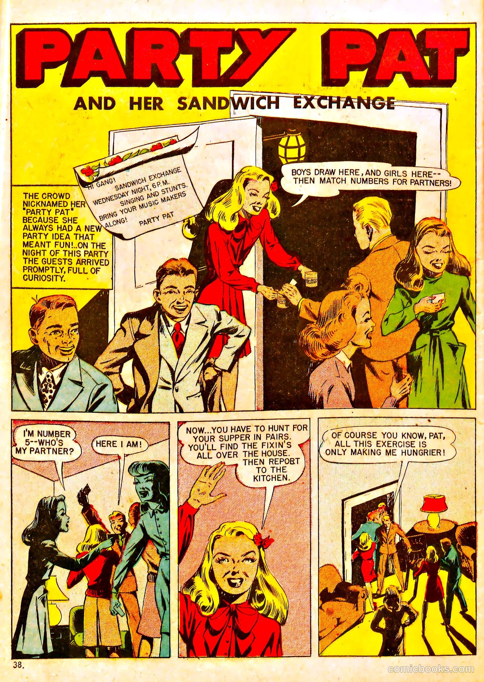 Sweet Sixteen #1 (1946) — page 37 of 51
