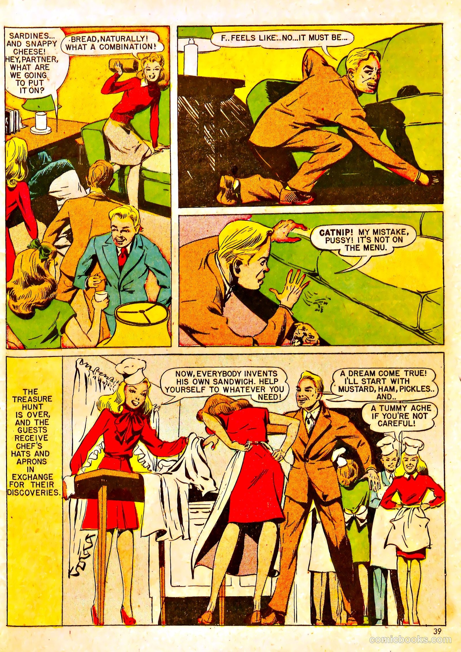 Sweet Sixteen #1 (1946) — page 38 of 51