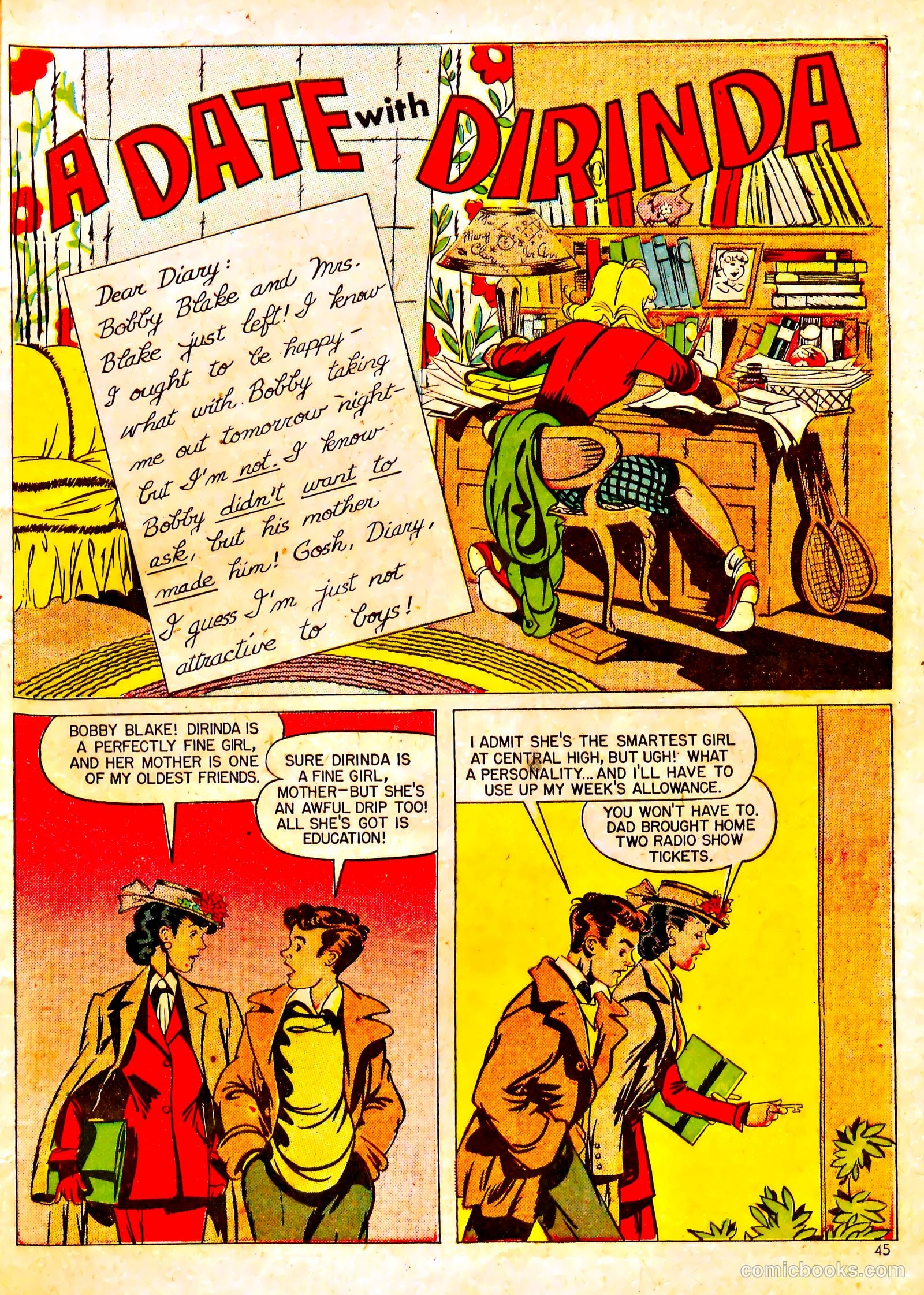 Sweet Sixteen #1 (1946) — page 44 of 51