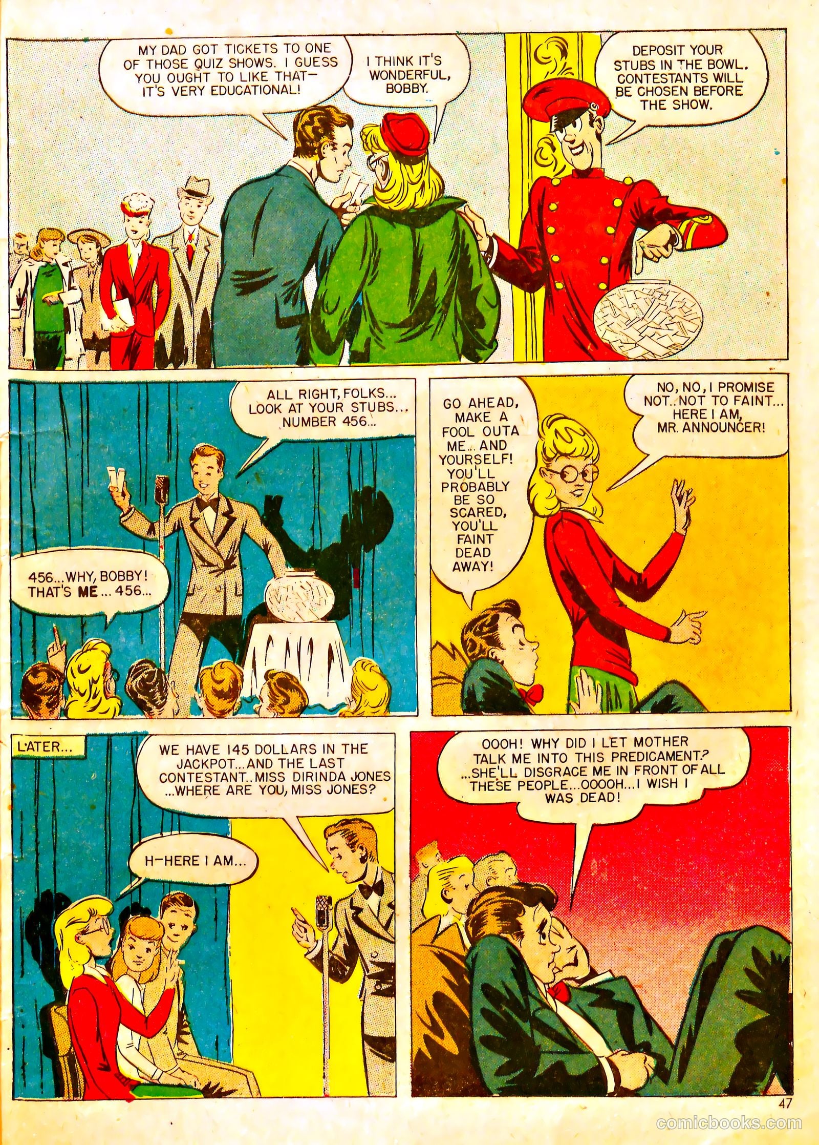 Sweet Sixteen #1 (1946) — page 46 of 51