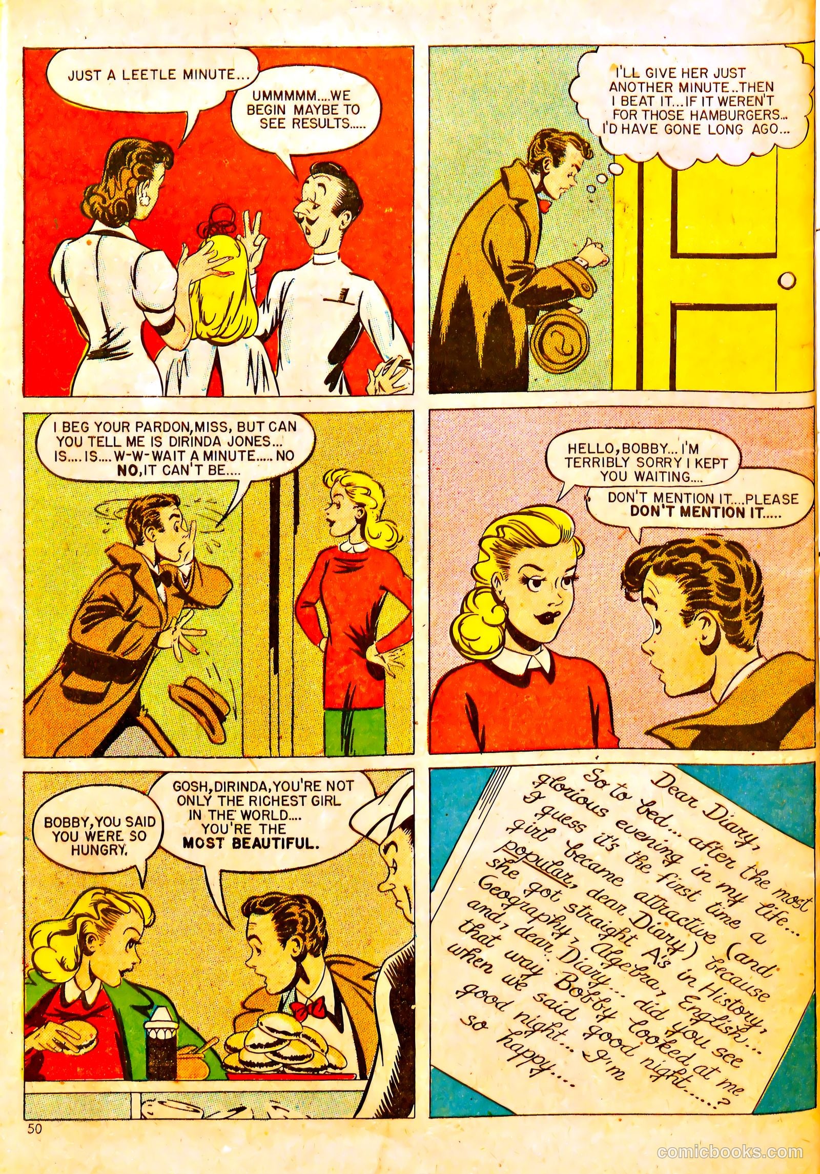 Sweet Sixteen #1 (1946) — page 49 of 51