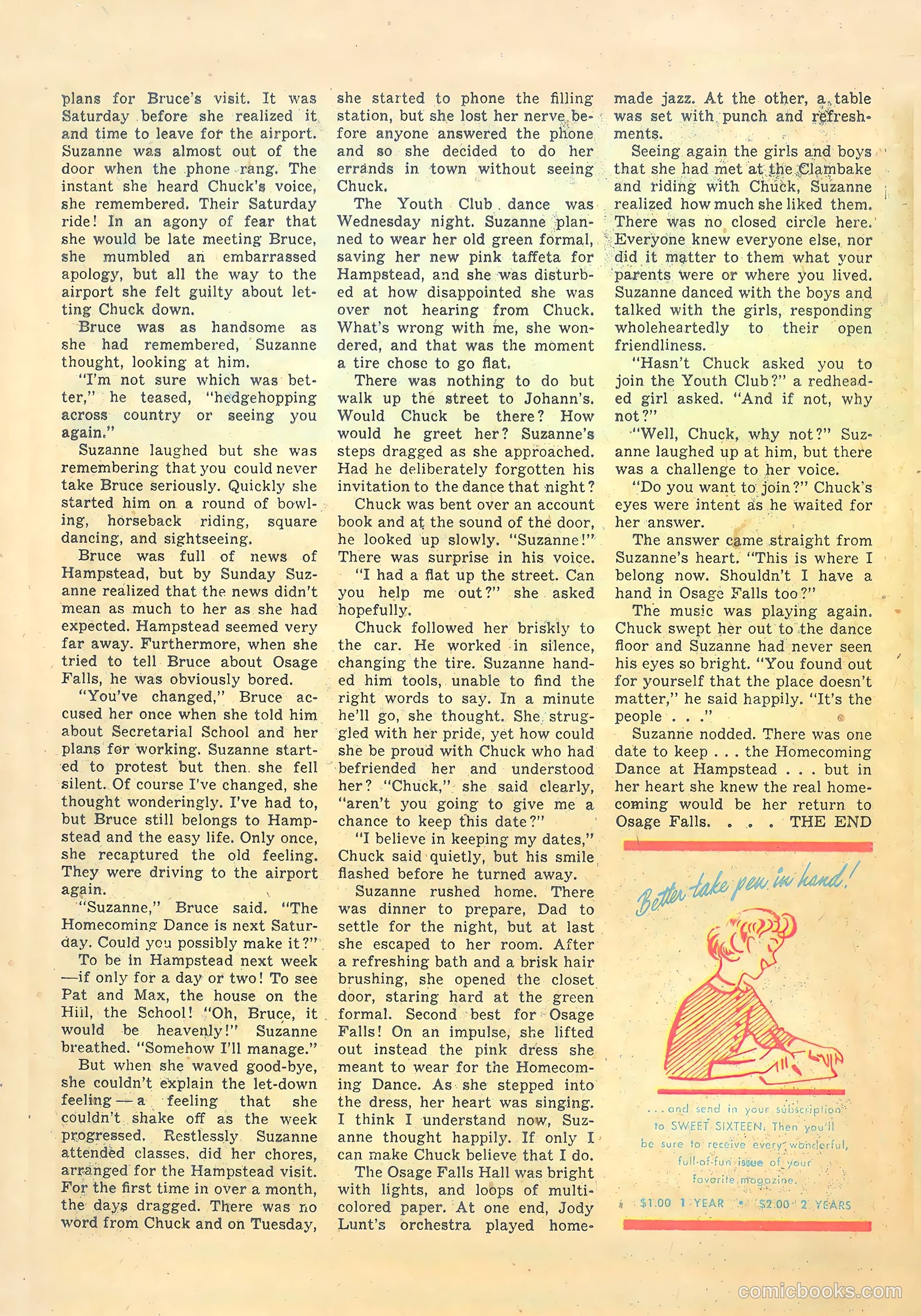 Sweet Sixteen #10 (1947) — page 12 of 35