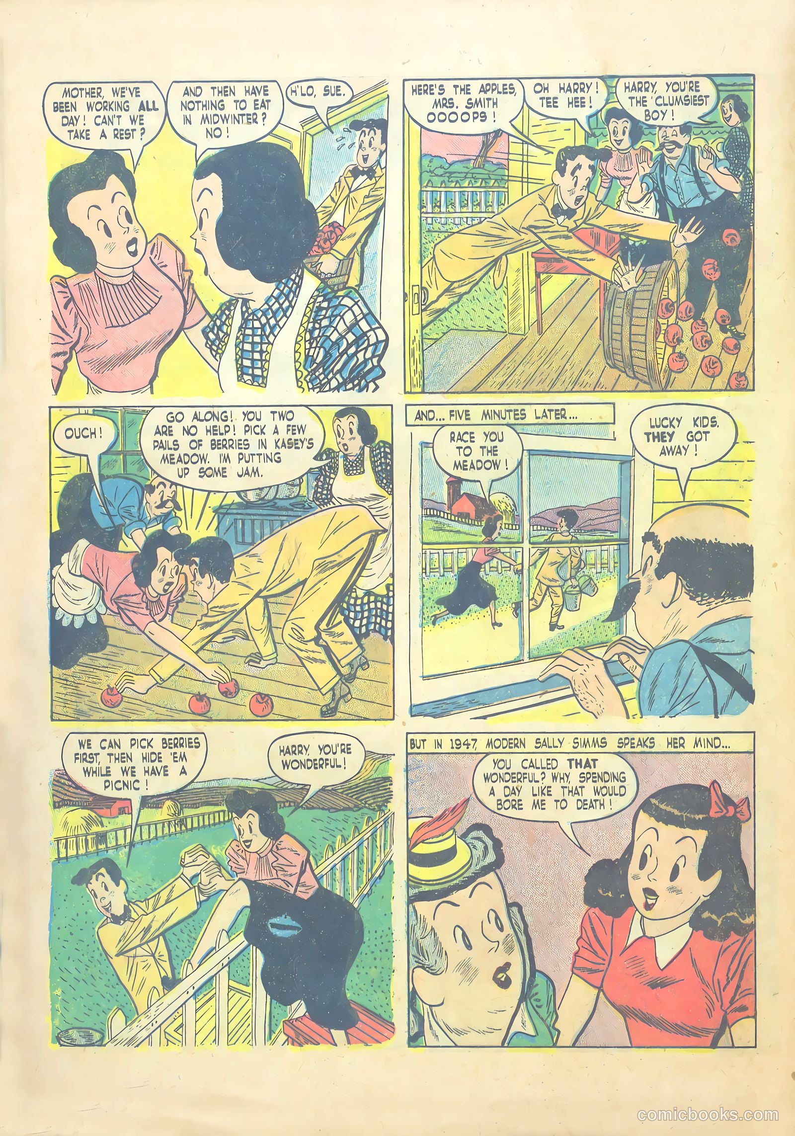 Sweet Sixteen #10 (1947) — page 14 of 35