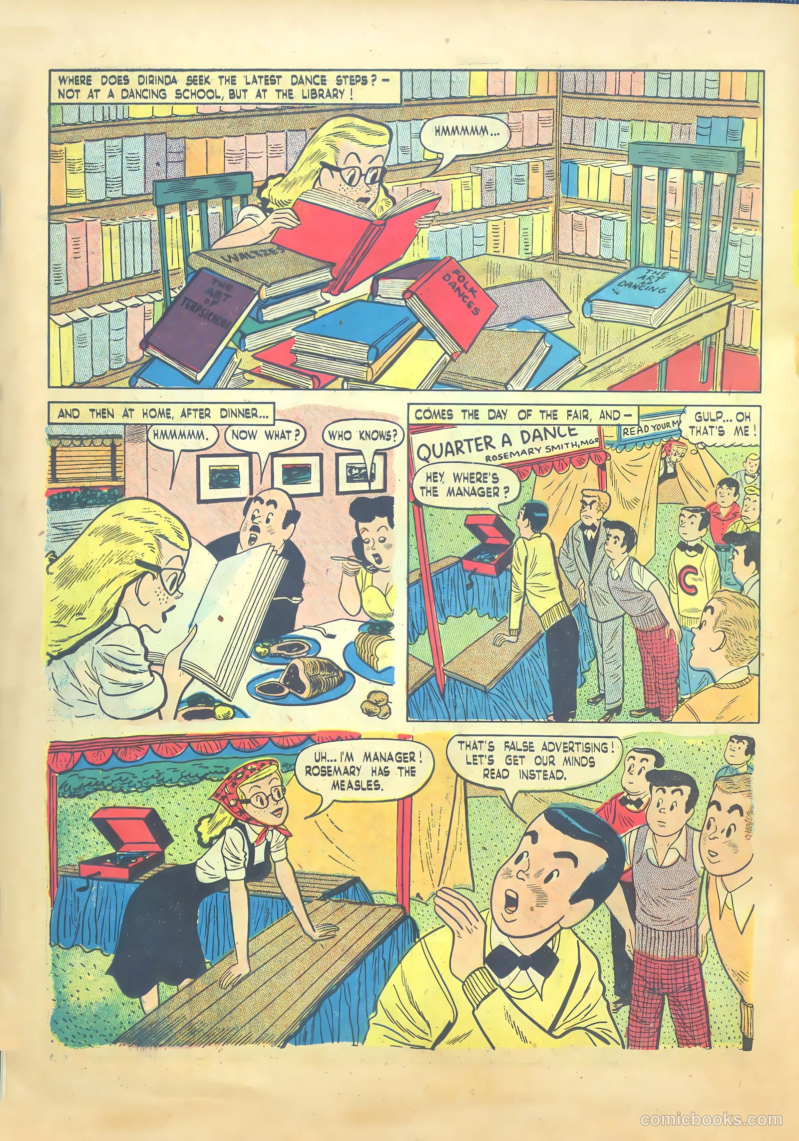 Sweet Sixteen #10 (1947) — page 25 of 35