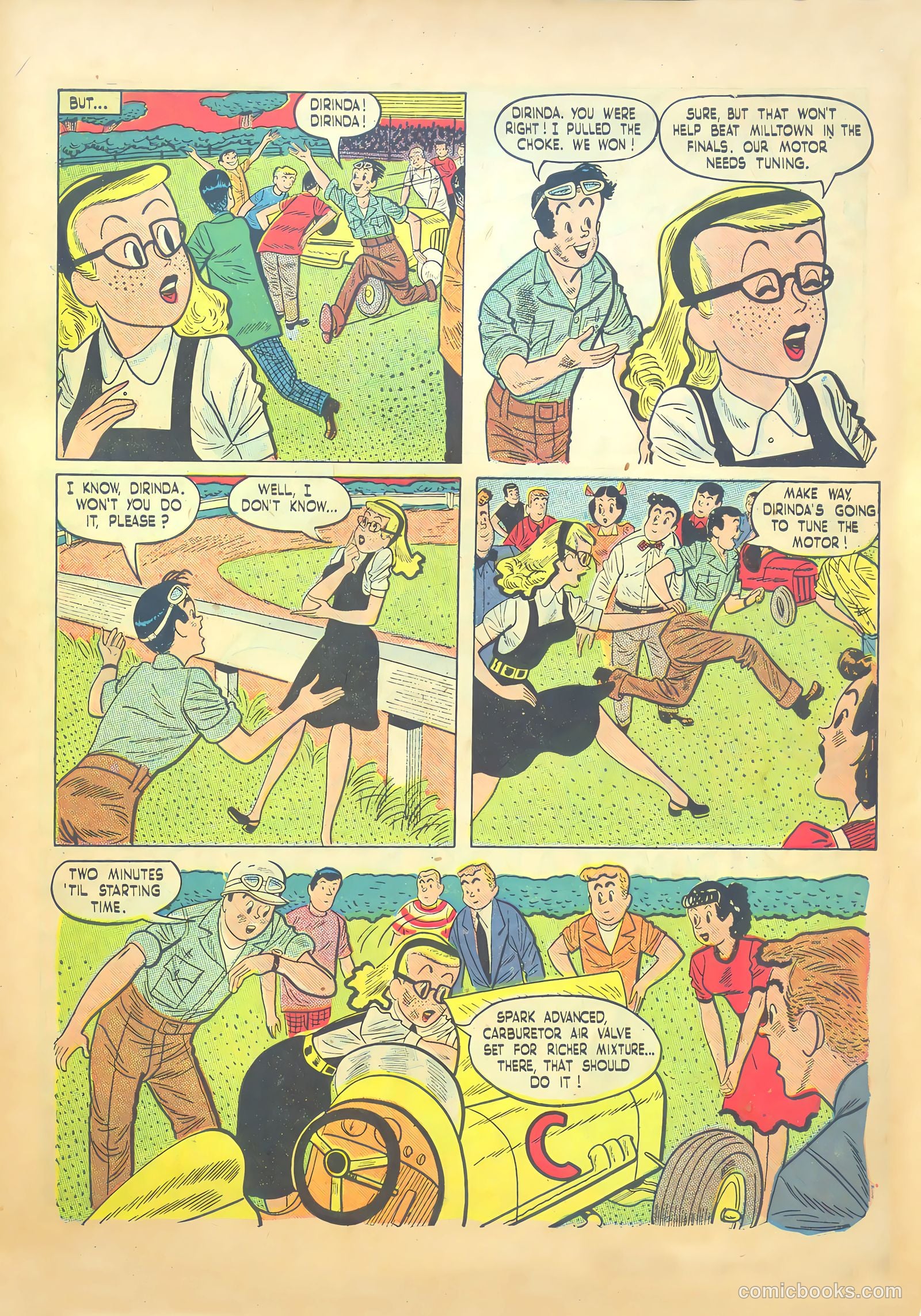 Sweet Sixteen #10 (1947) — page 28 of 35