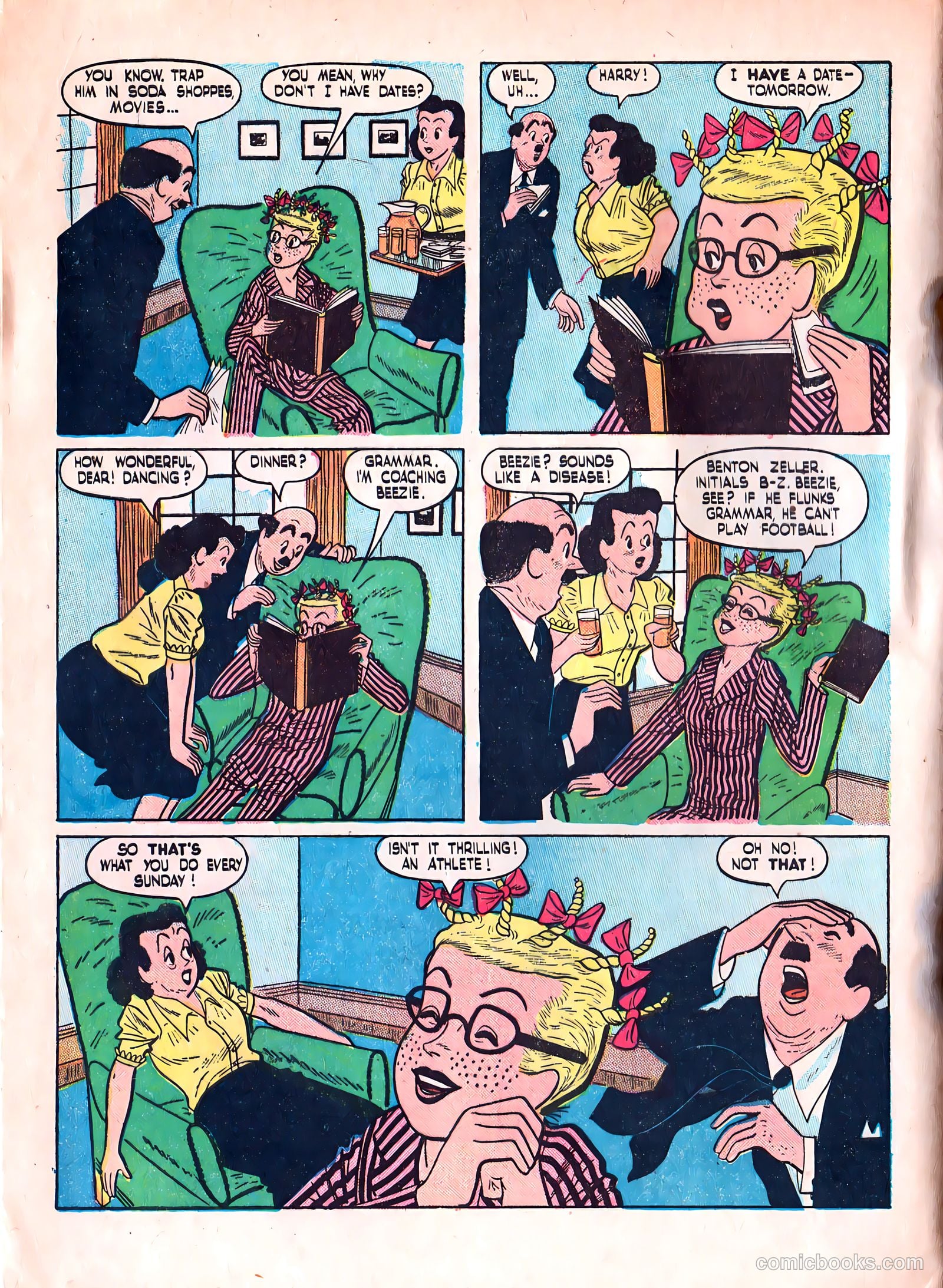 Sweet Sixteen #11 (1947) — page 3 of 34