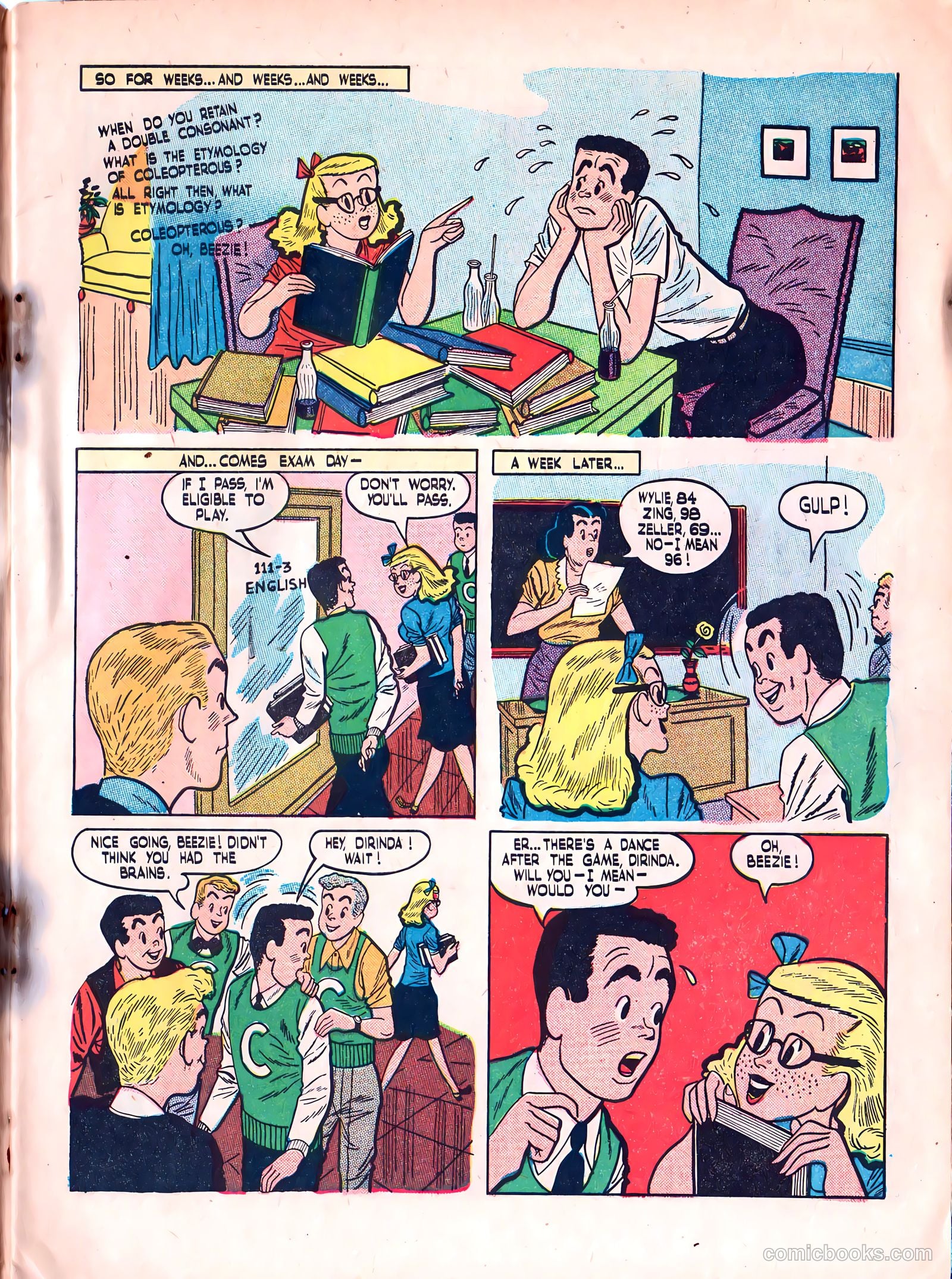 Sweet Sixteen #11 (1947) — page 4 of 34
