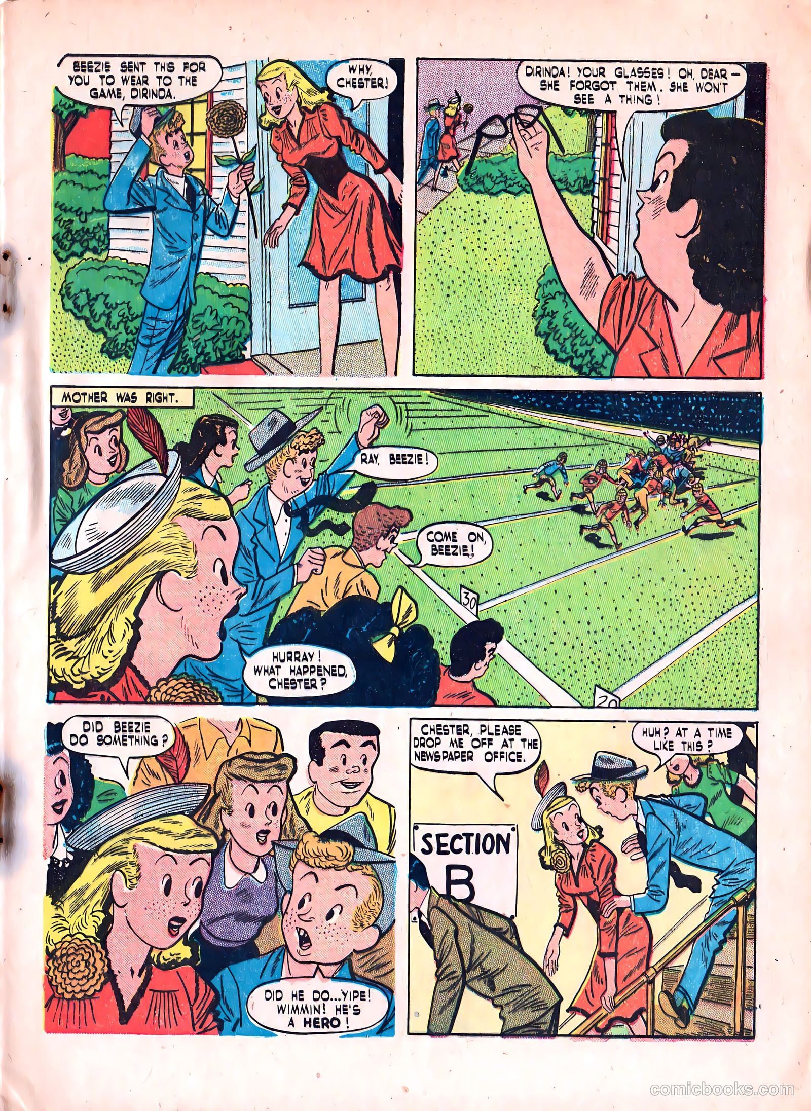 Sweet Sixteen #11 (1947) — page 6 of 34