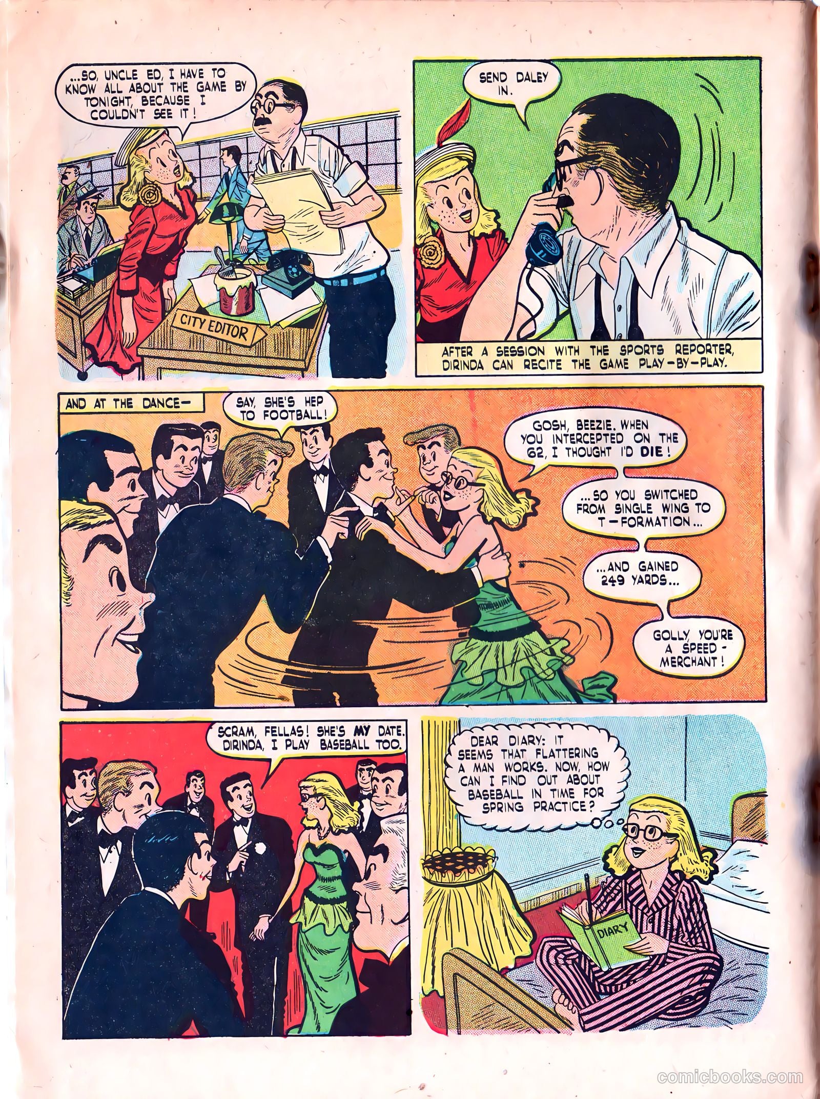 Sweet Sixteen #11 (1947) — page 7 of 34