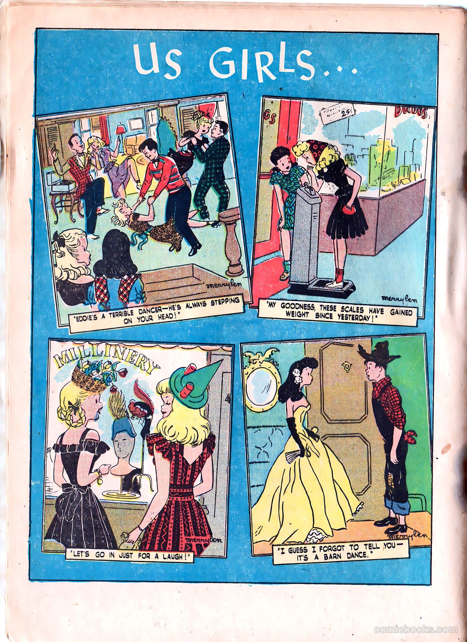 Sweet Sixteen #11 (1947) — page 11 of 34