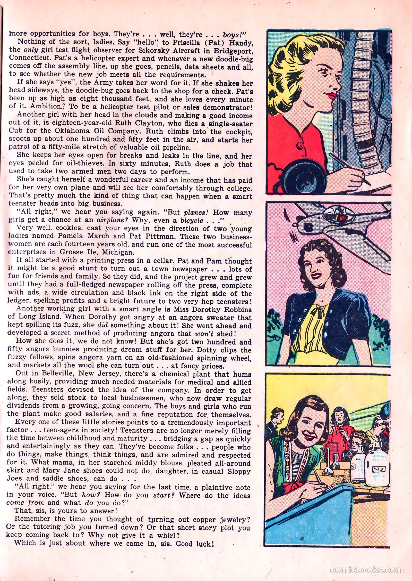 Sweet Sixteen #11 (1947) — page 25 of 34