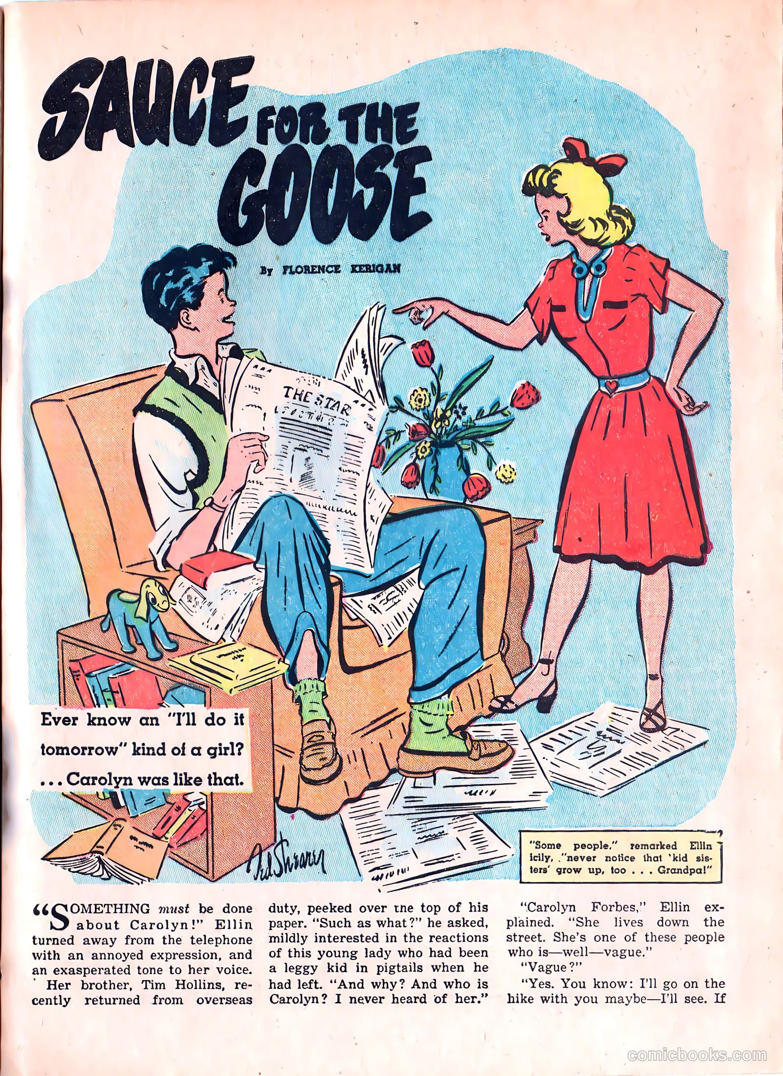 Sweet Sixteen #11 (1947) — page 29 of 34