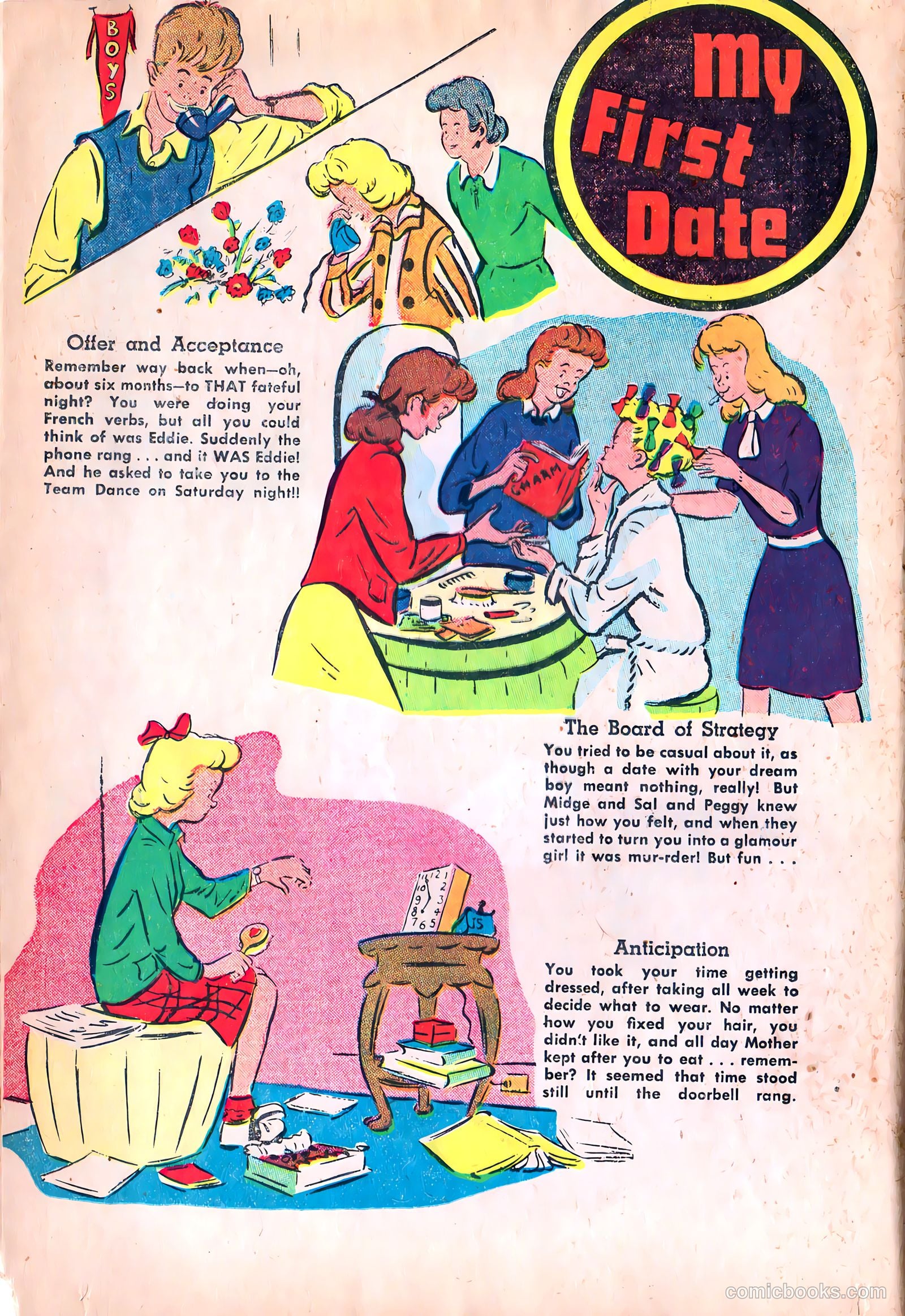 Sweet Sixteen #12 (1947) — page 12 of 34