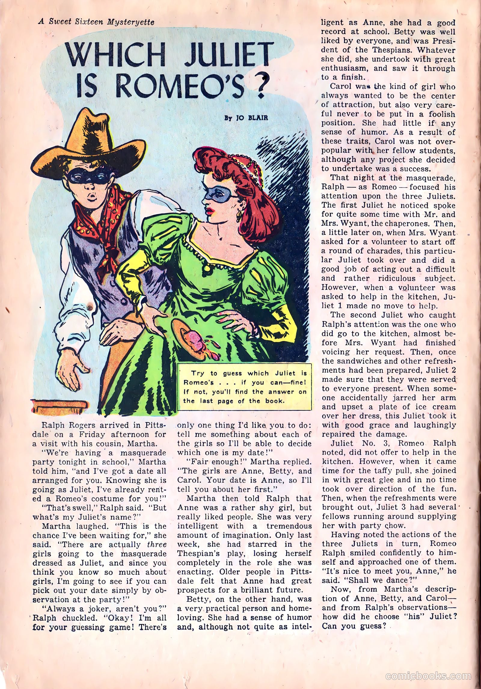 Sweet Sixteen #12 (1947) — page 24 of 34