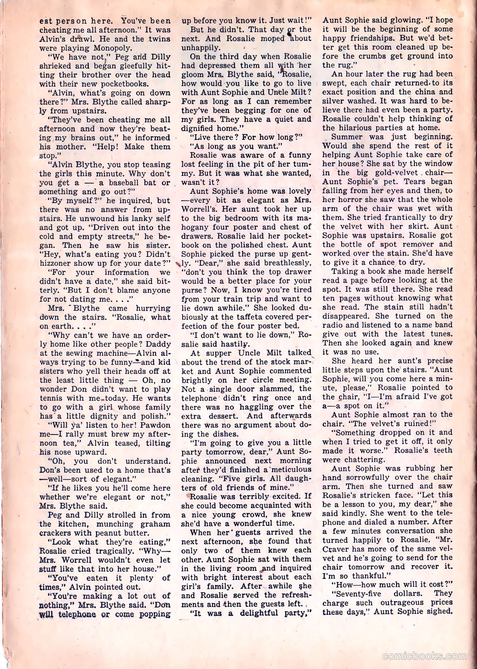 Sweet Sixteen #12 (1947) — page 30 of 34