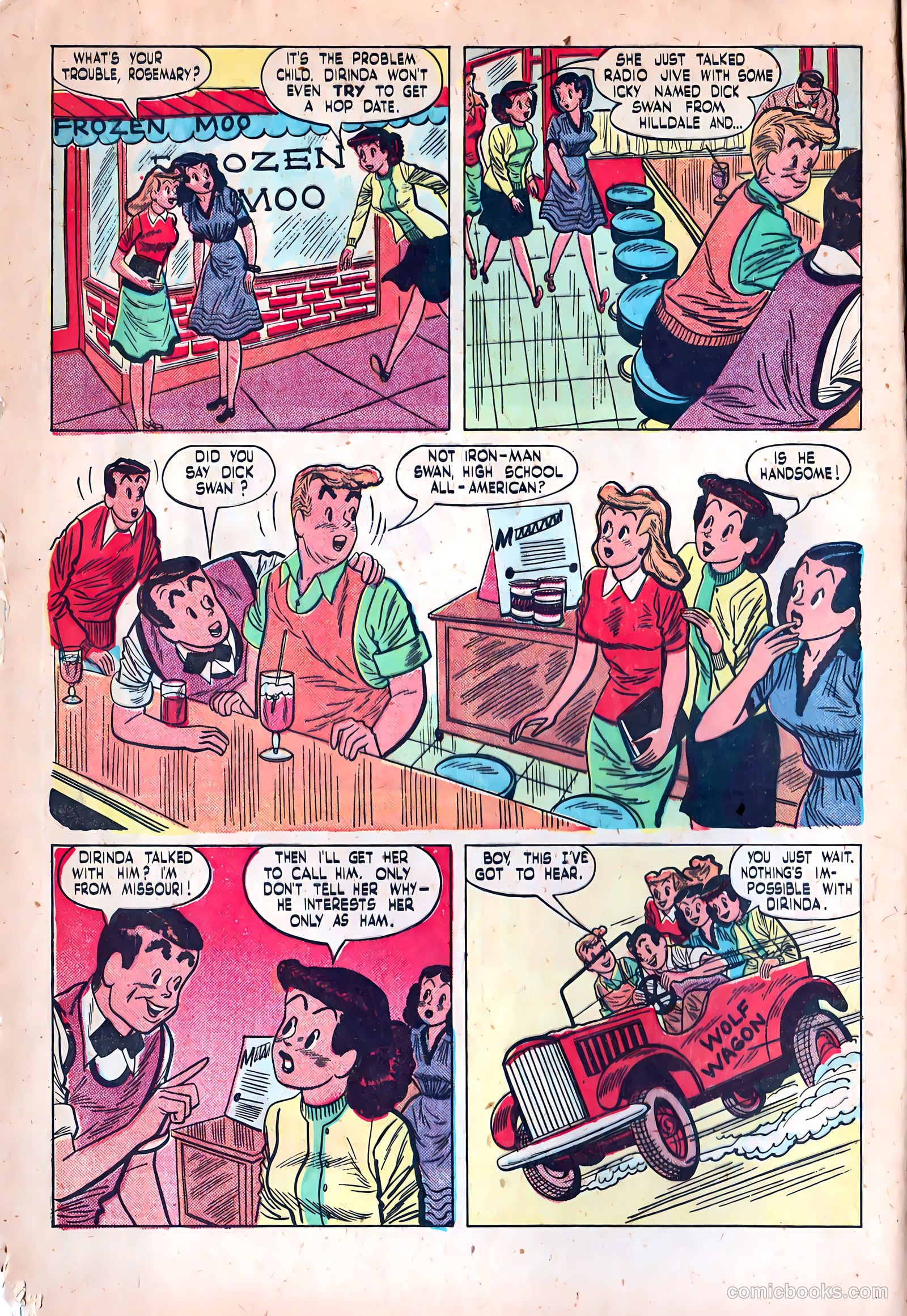 Sweet Sixteen #13 (1948) — page 3 of 33