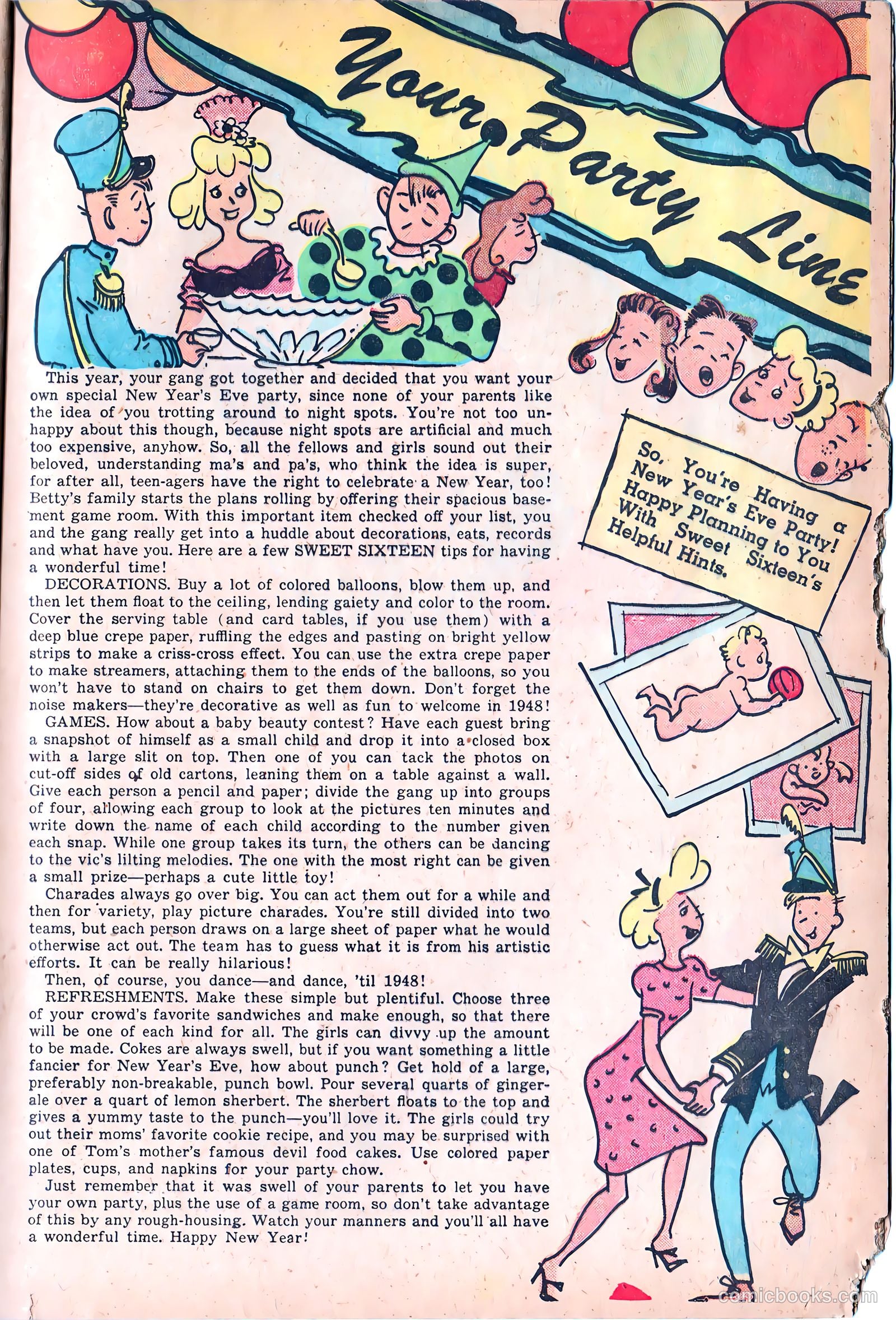 Sweet Sixteen #13 (1948) — page 12 of 33