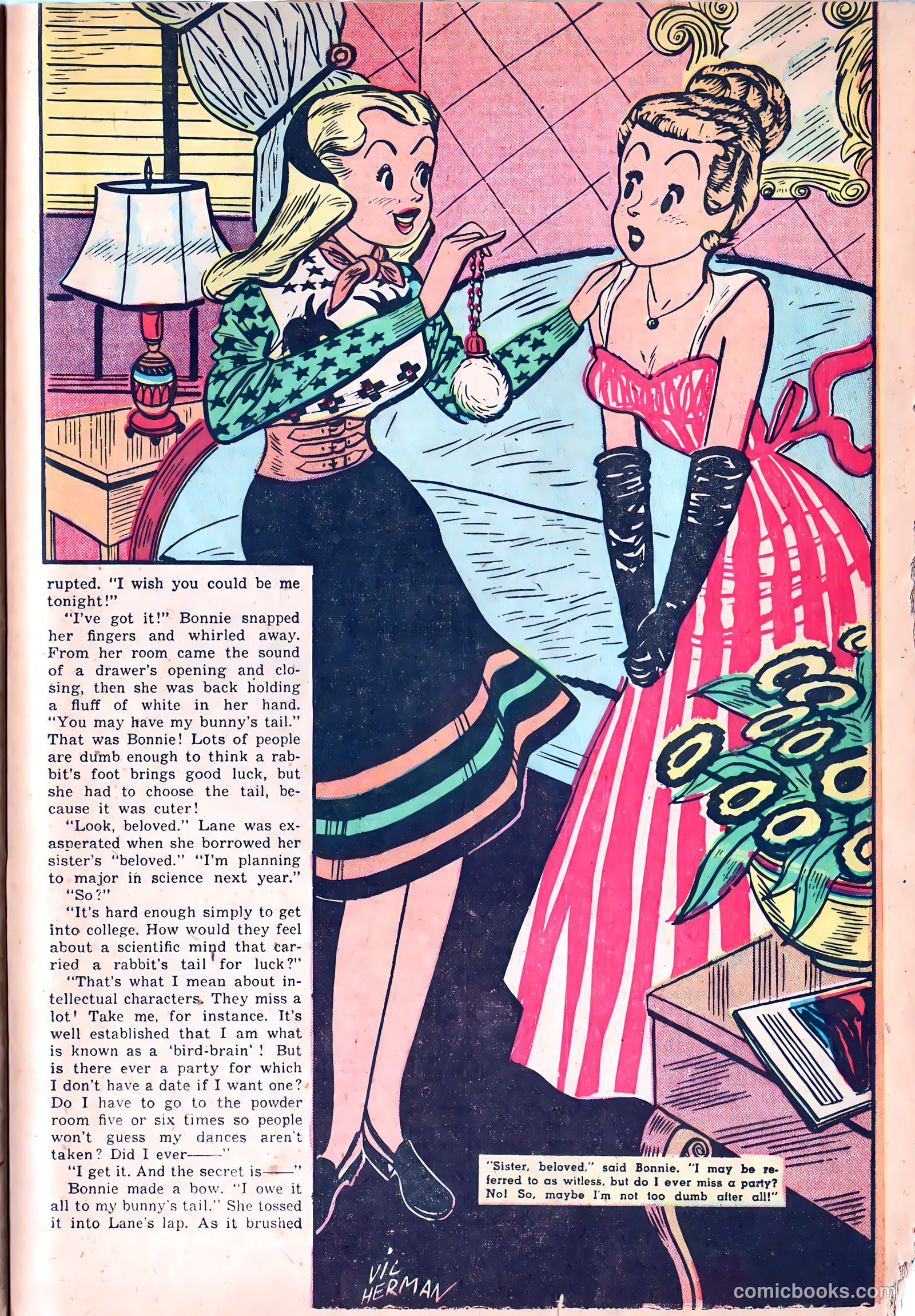 Sweet Sixteen #13 (1948) — page 22 of 33