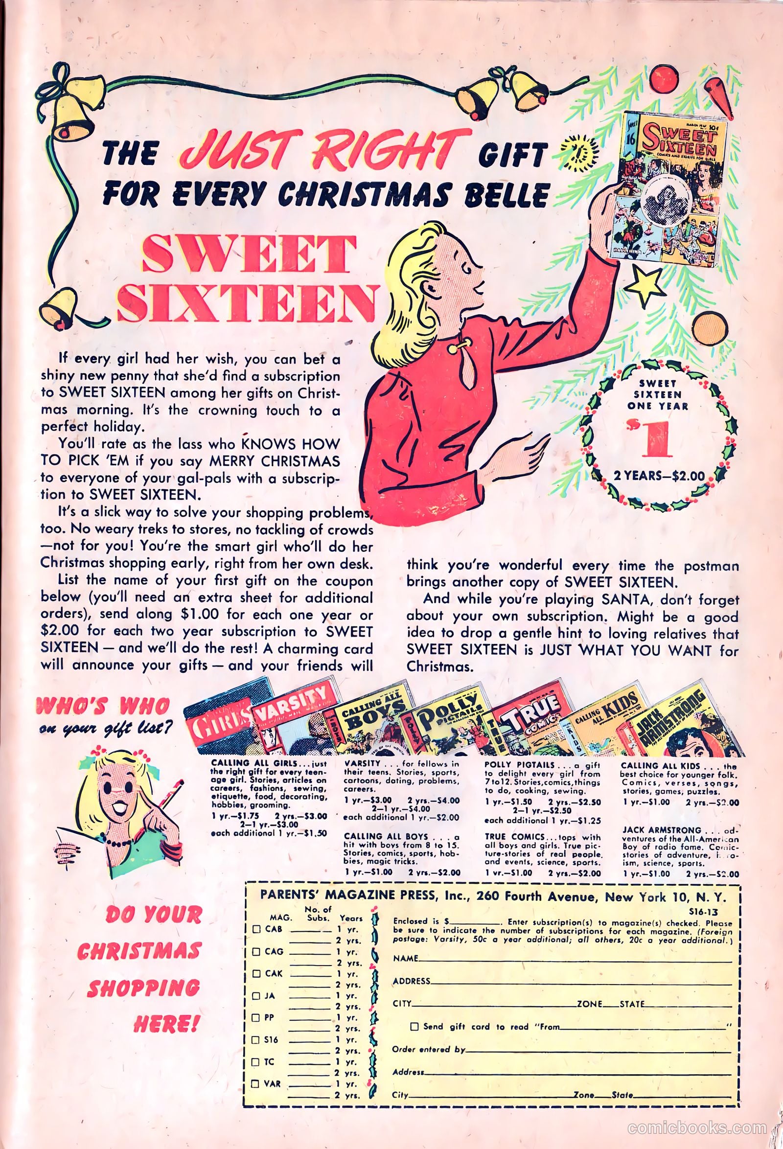 Sweet Sixteen #13 (1948) — page 24 of 33