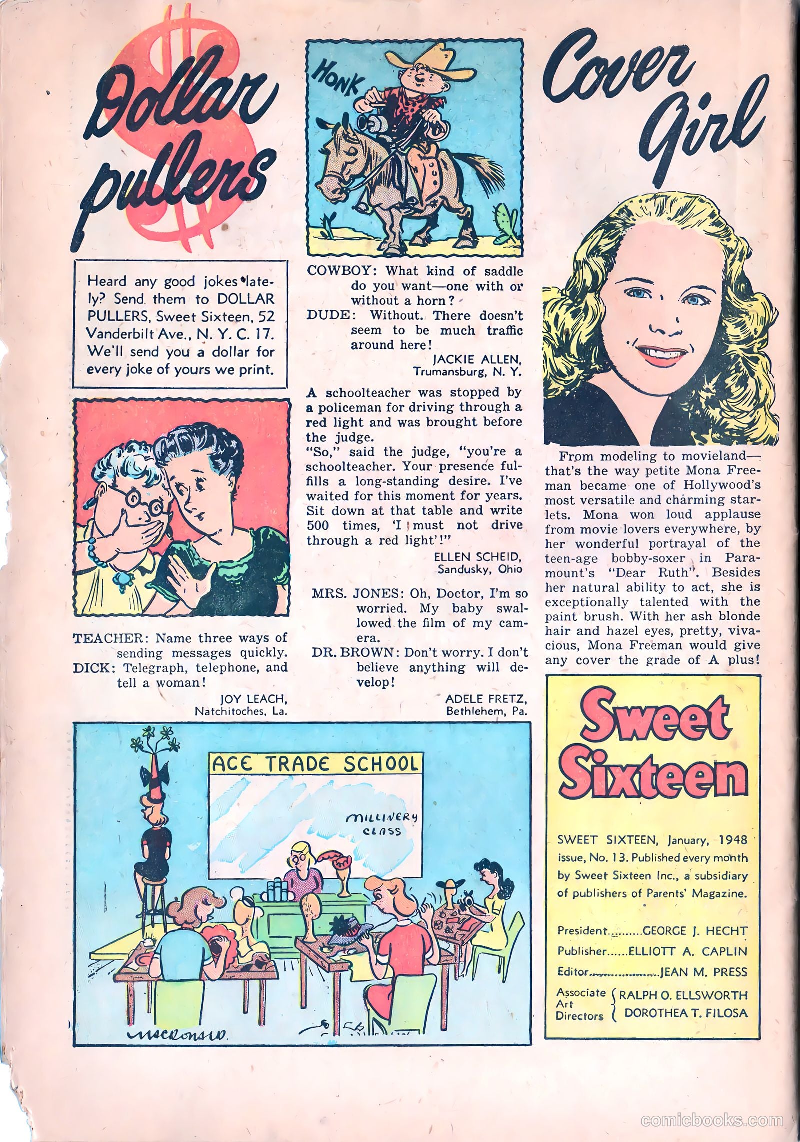 Sweet Sixteen #13 (1948) — page 31 of 33
