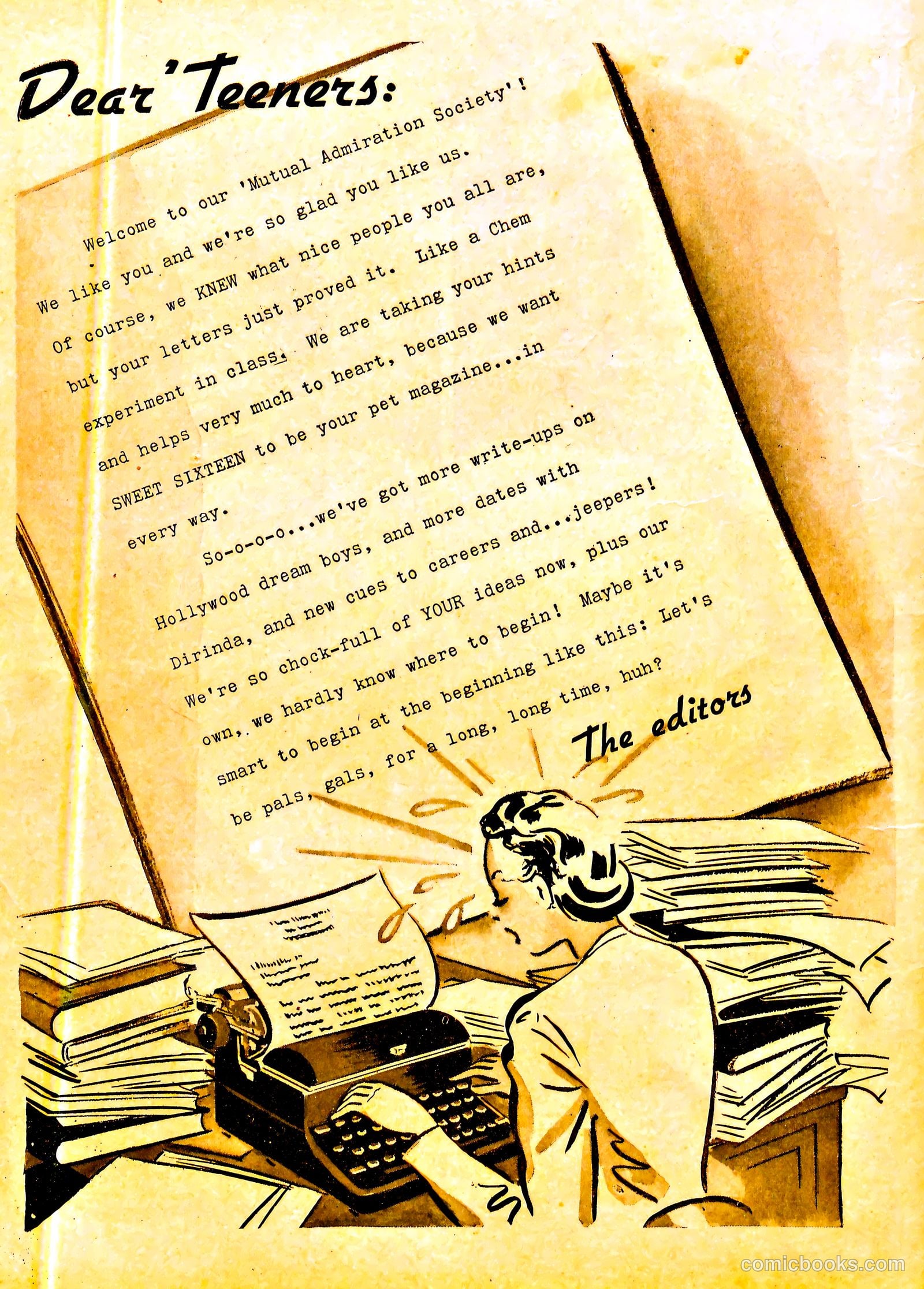 Sweet Sixteen #2 (1946) — page 2 of 51