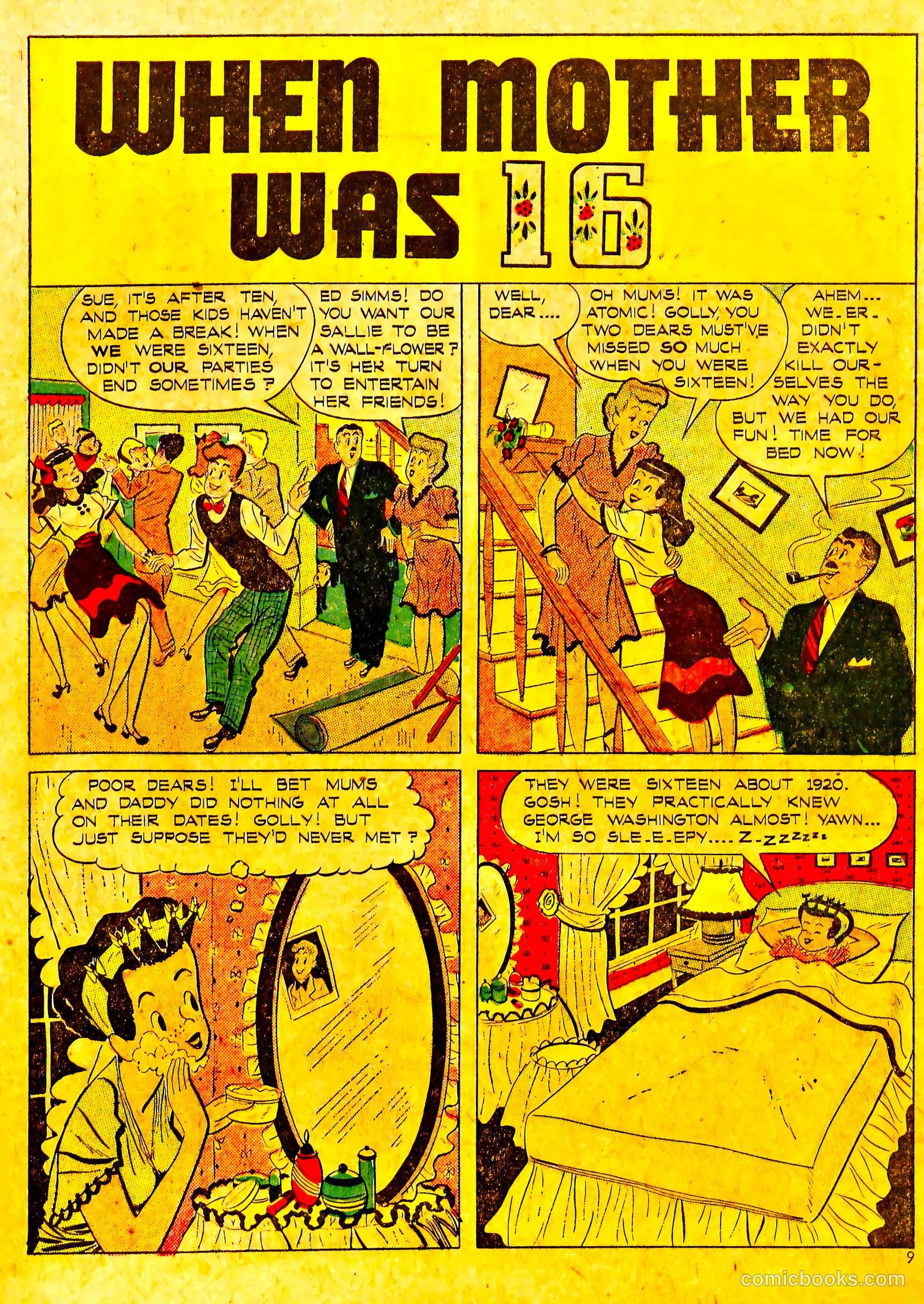 Sweet Sixteen #2 (1946) — page 9 of 51