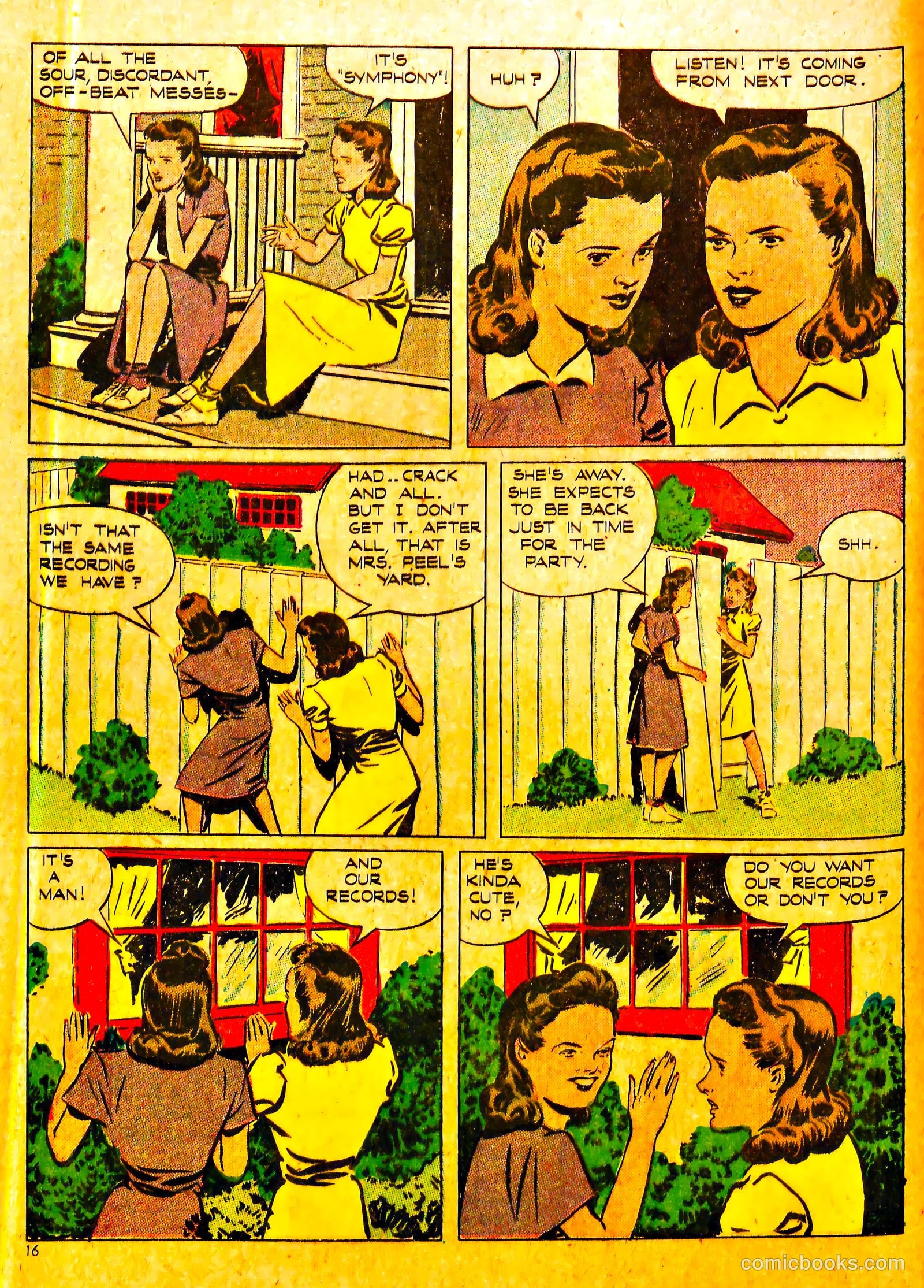 Sweet Sixteen #2 (1946) — page 16 of 51