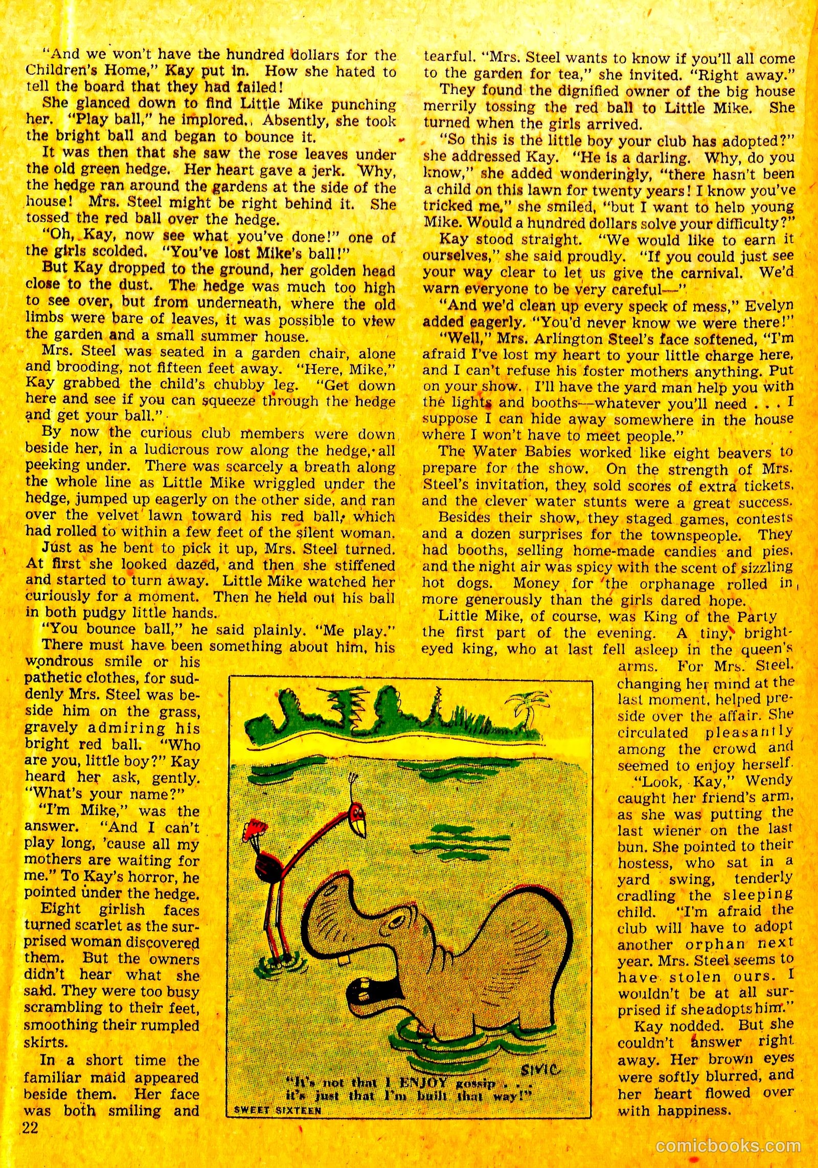 Sweet Sixteen #2 (1946) — page 22 of 51