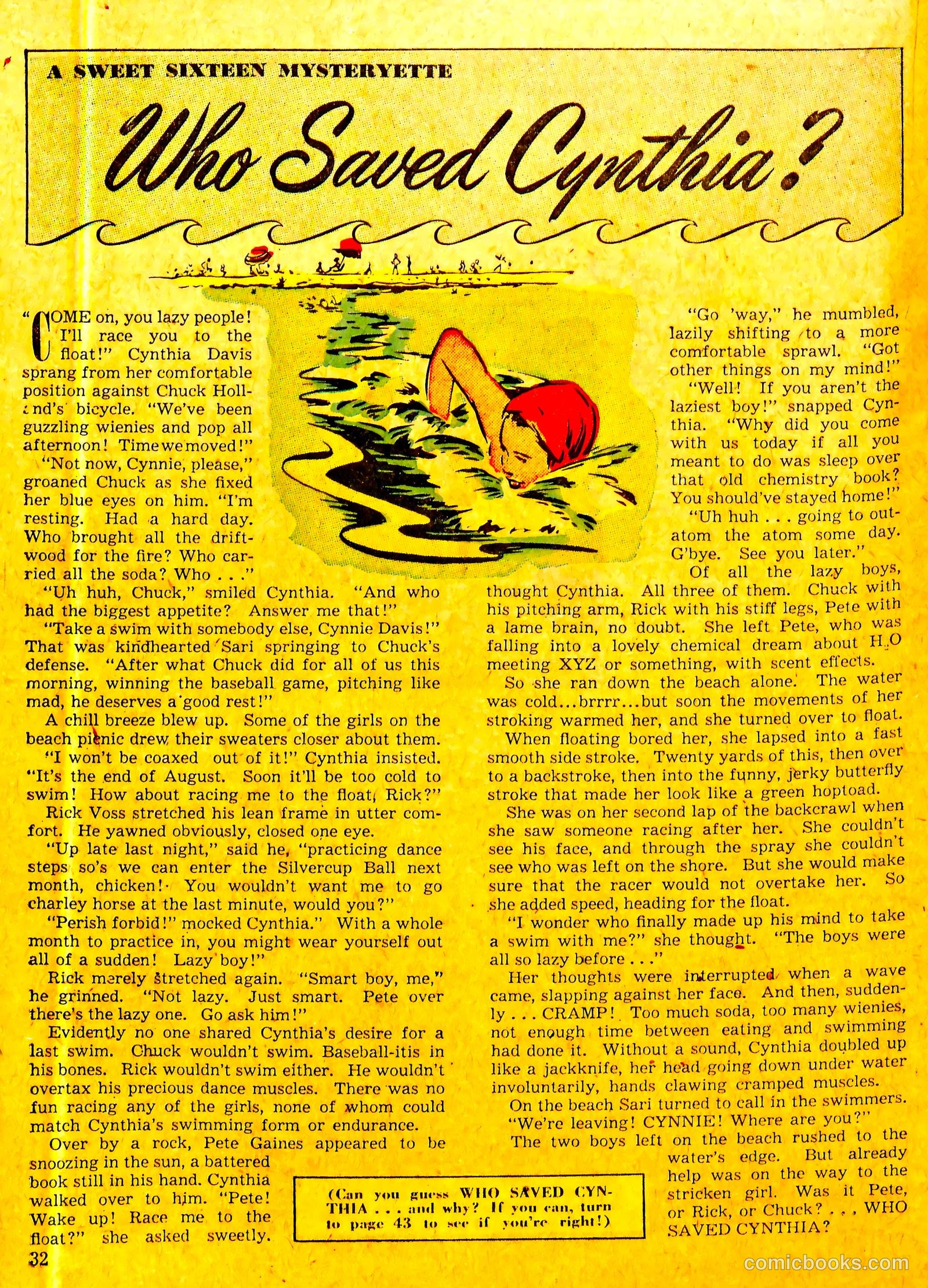 Sweet Sixteen #2 (1946) — page 31 of 51