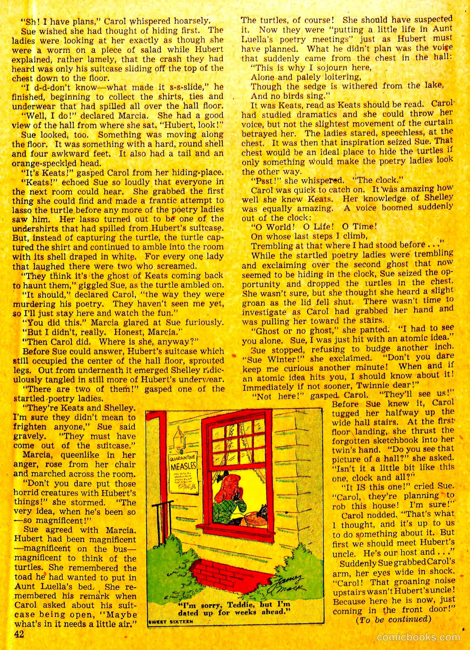 Sweet Sixteen #2 (1946) — page 41 of 51