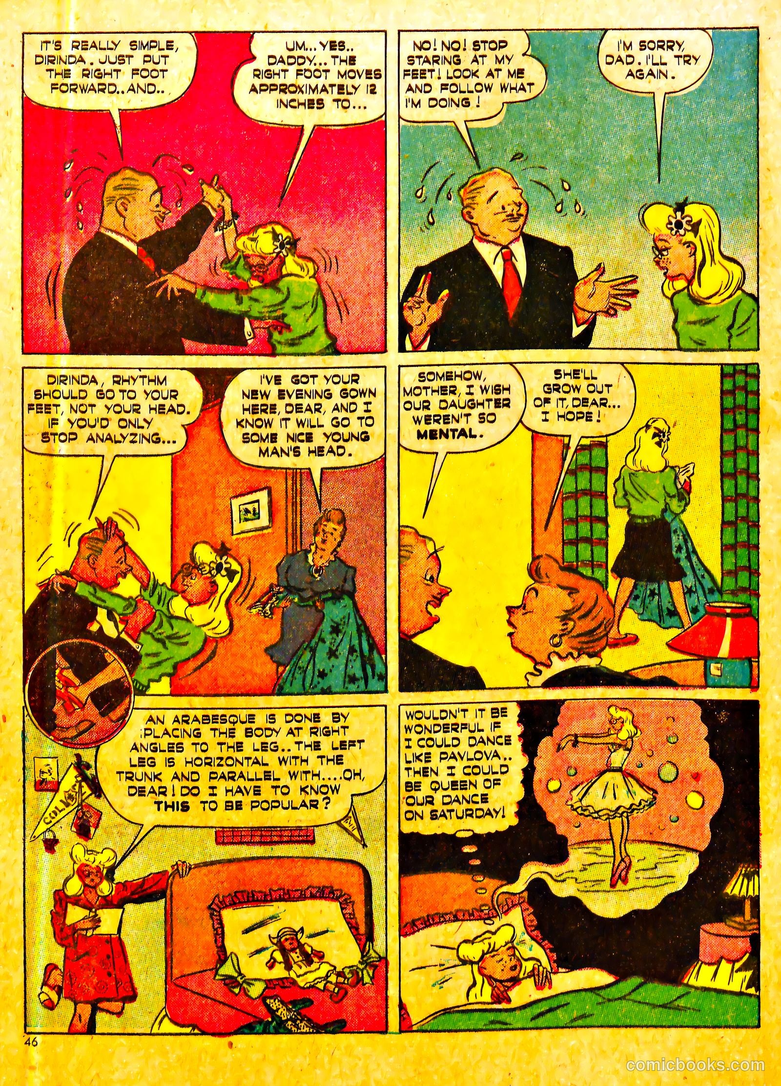 Sweet Sixteen #2 (1946) — page 45 of 51