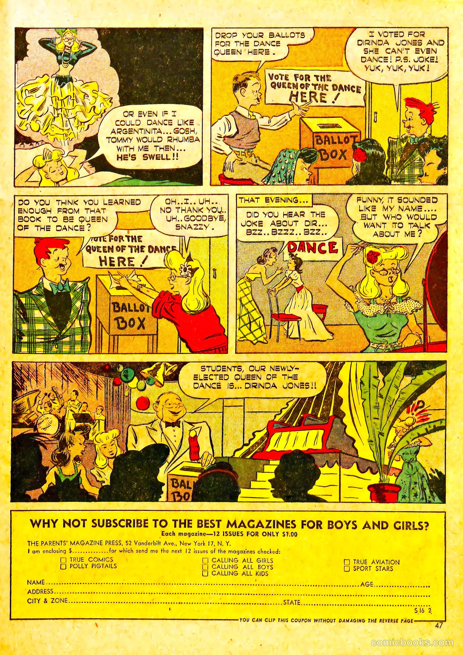 Sweet Sixteen #2 (1946) — page 46 of 51