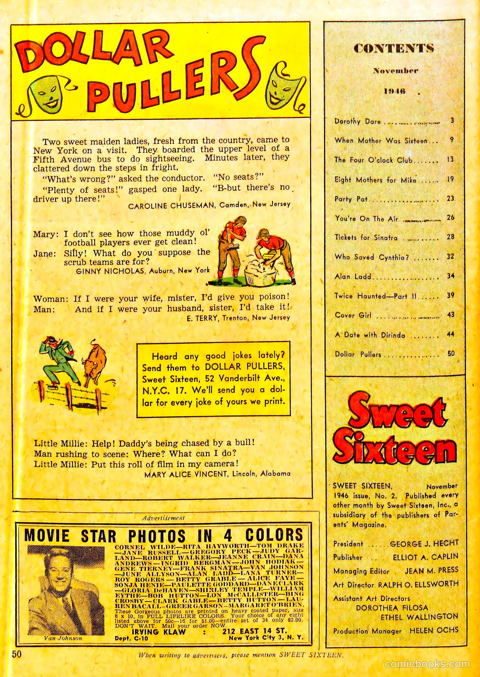 Sweet Sixteen #2 (1946) — page 49 of 51