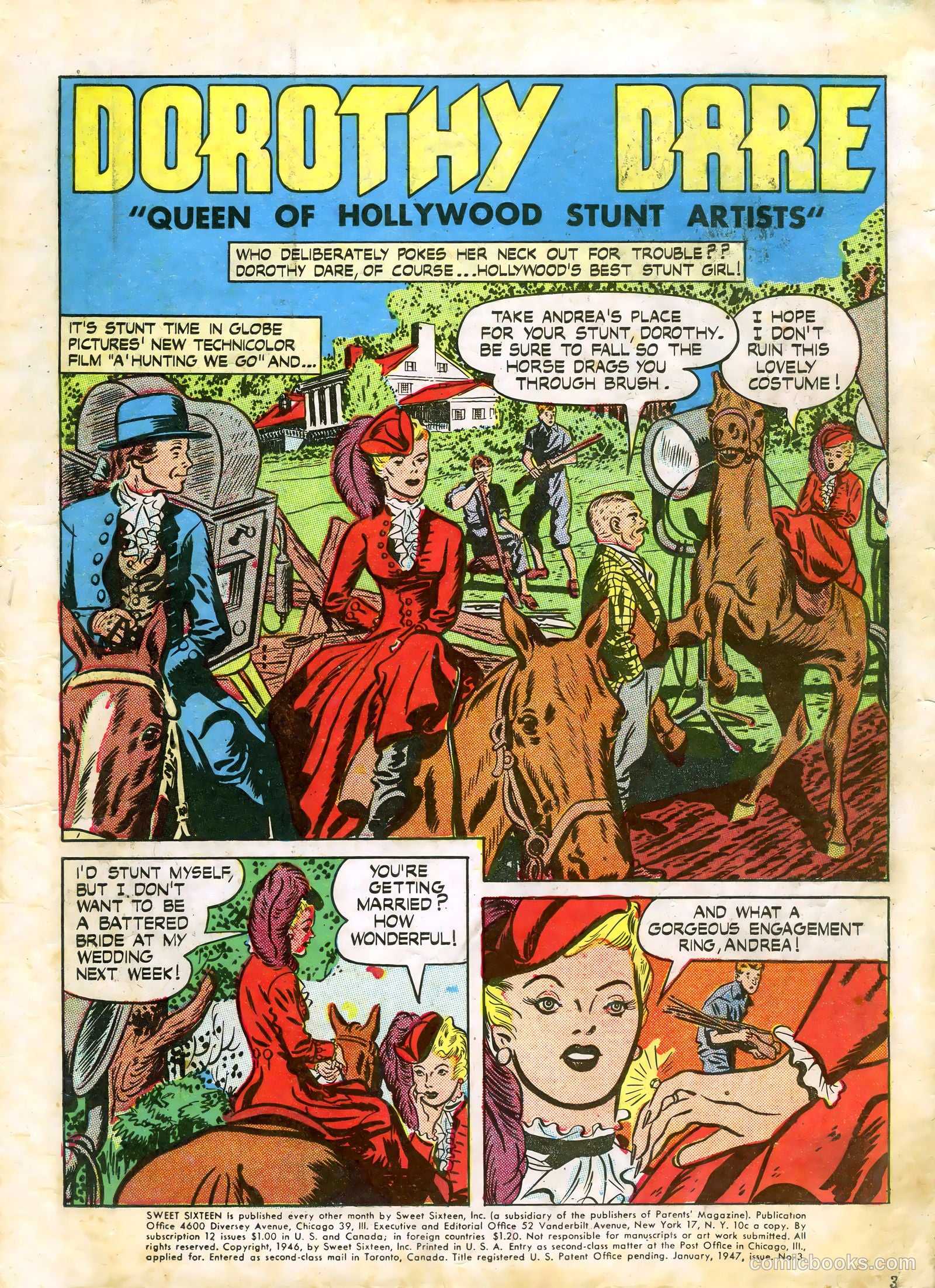 Sweet Sixteen #3 (1947) — page 3 of 53