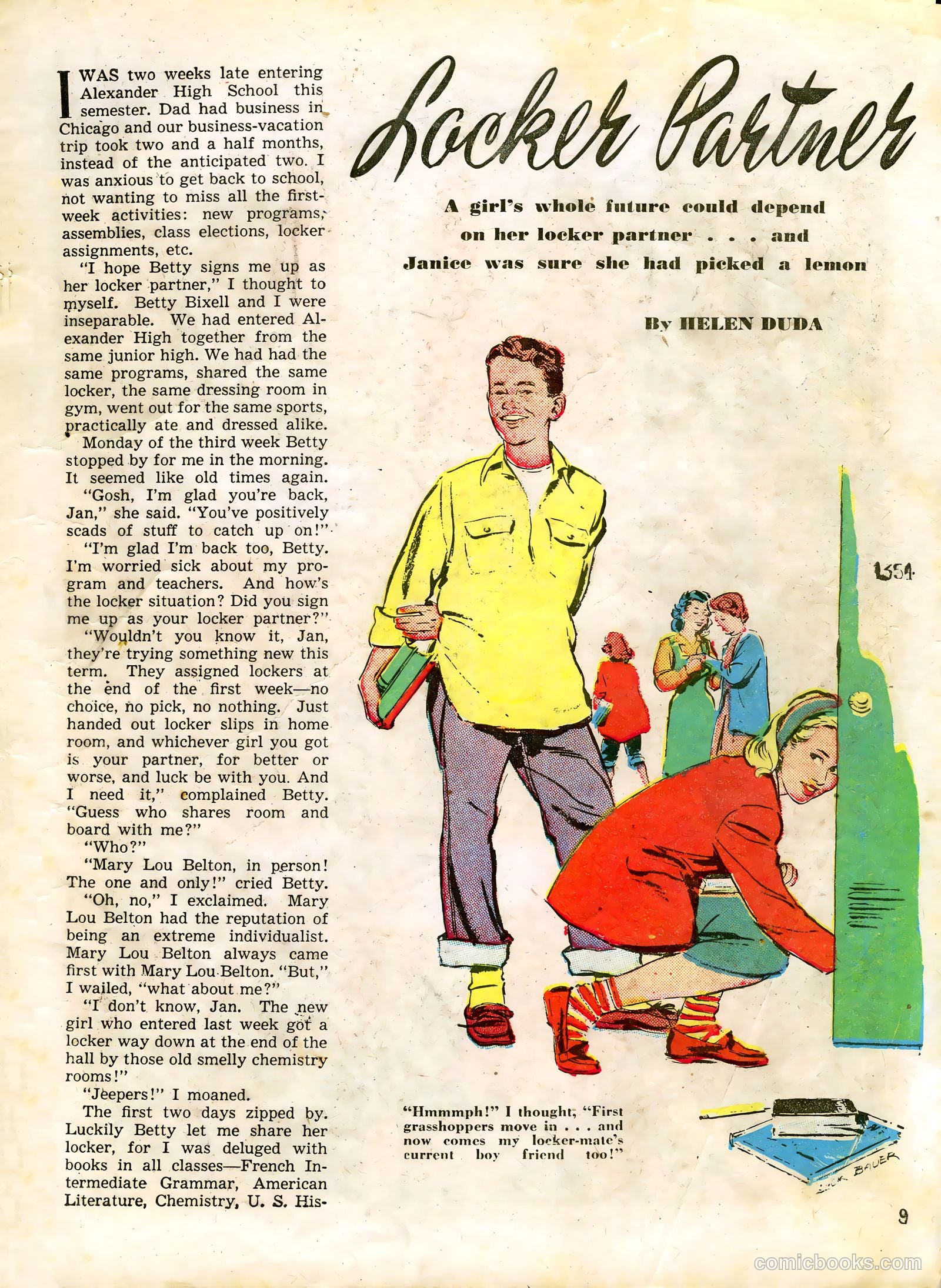 Sweet Sixteen #3 (1947) — page 9 of 53