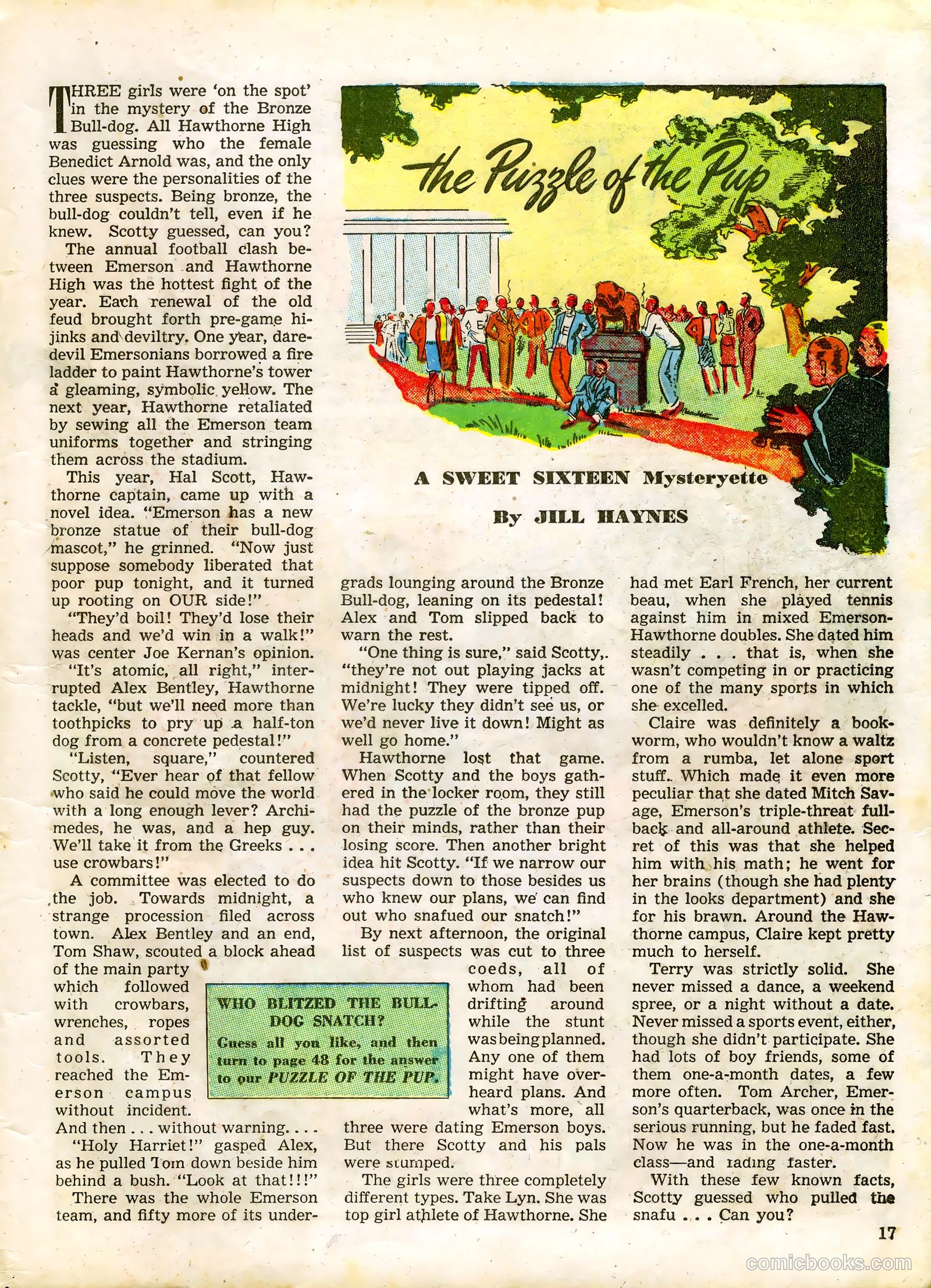 Sweet Sixteen #3 (1947) — page 17 of 53
